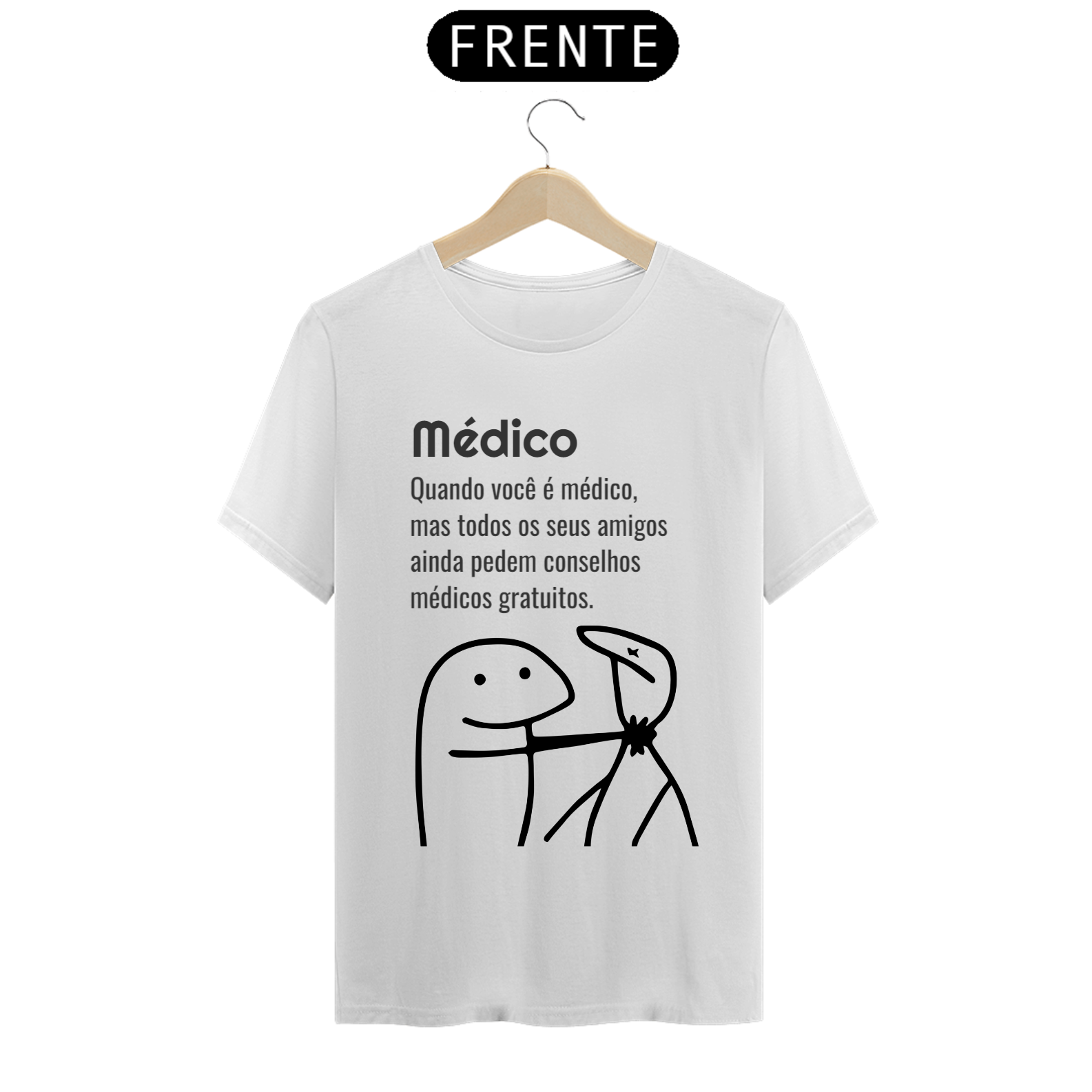 T-shirt personalizada - Médico