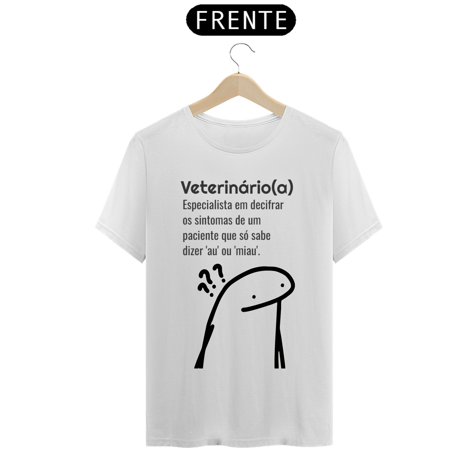 T-shirt personalizada - Veterinário(a)