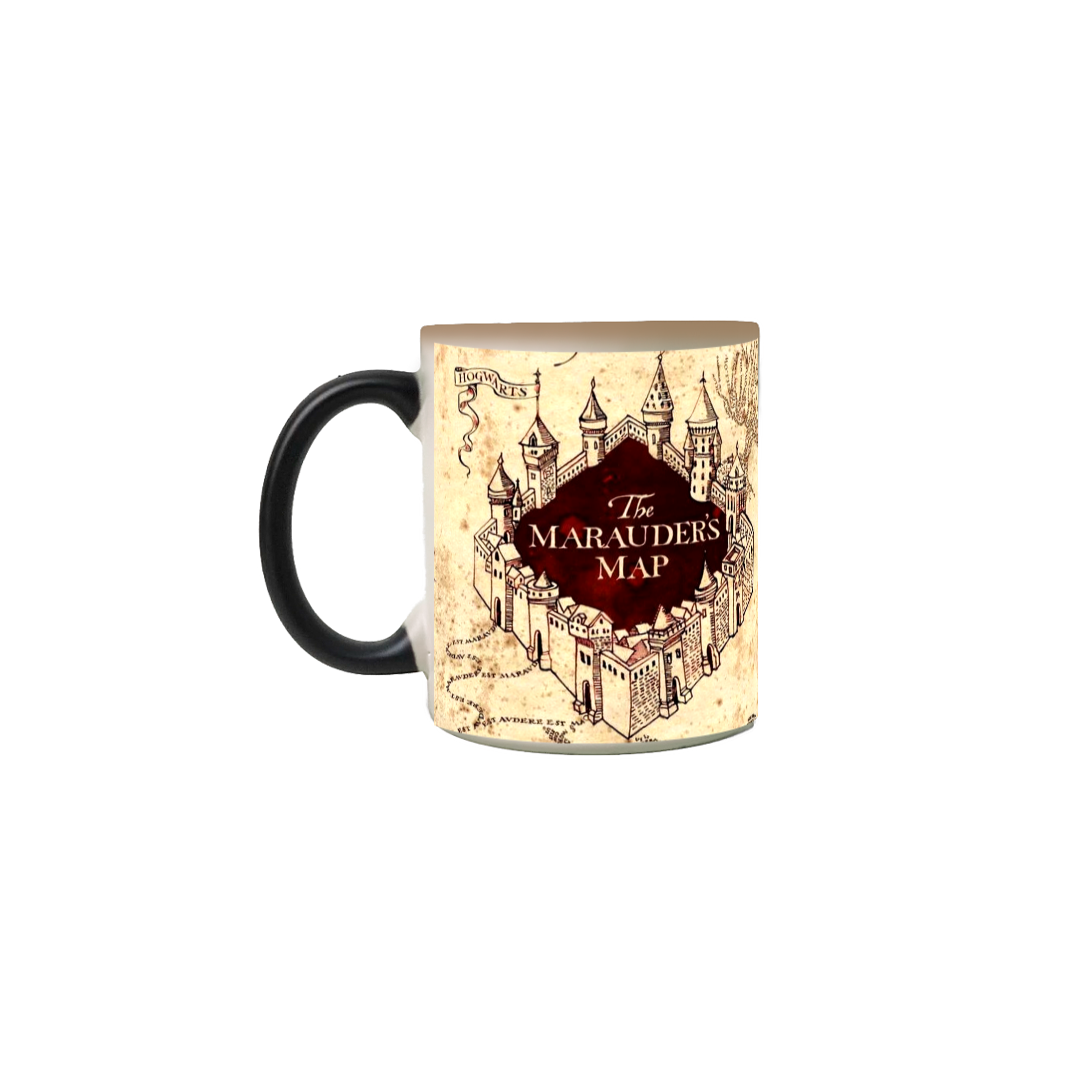 Caneca mágica - The Marauder's Map (Harry Potter)