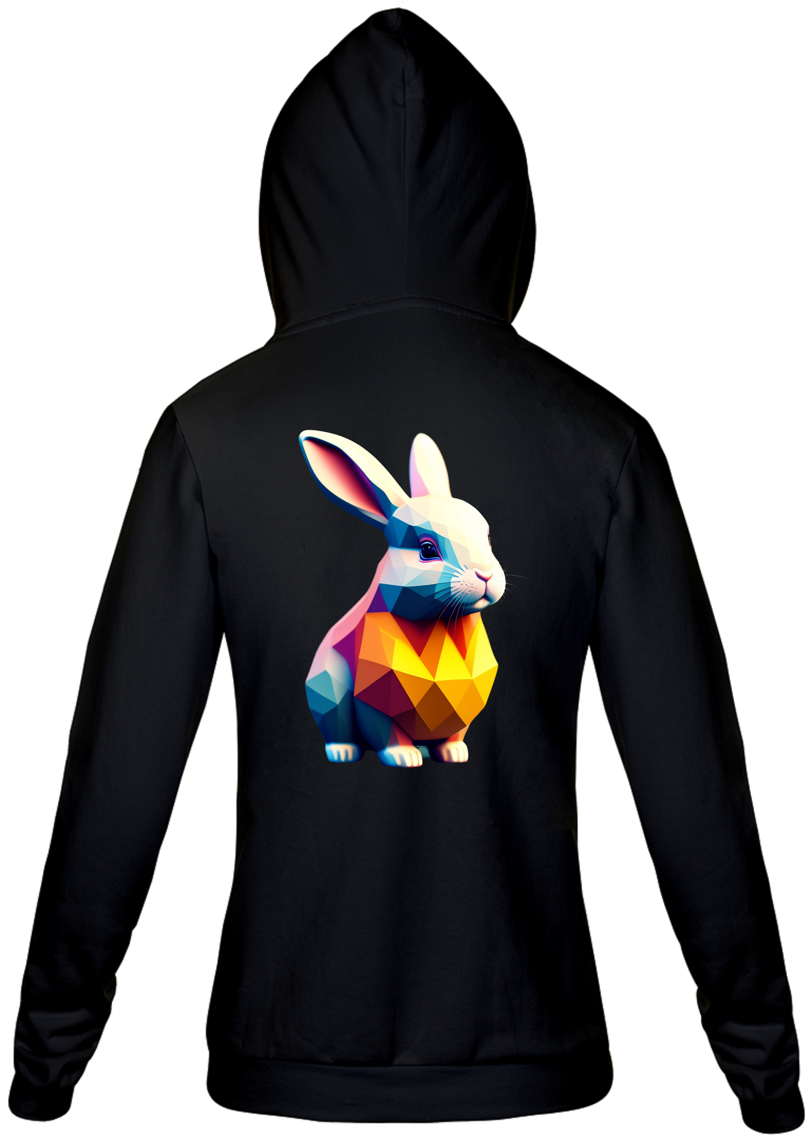 Moletom com zíper Unissex - Coelho