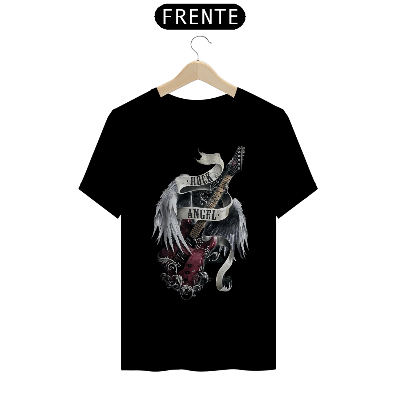Nome do produto: Camiseta Rock Angel