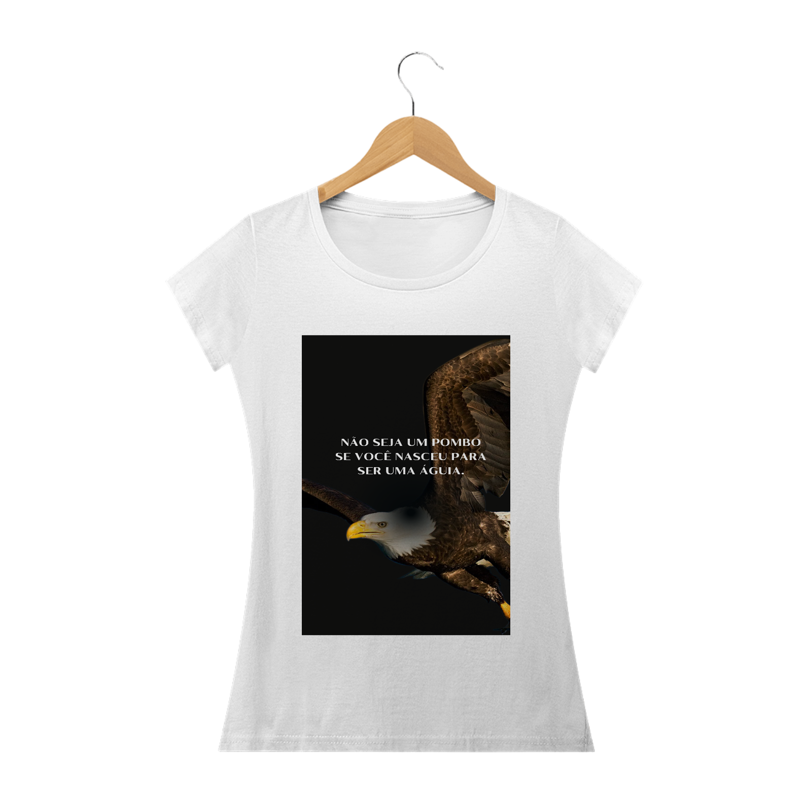 Nome do produto  Baby look - Aguia