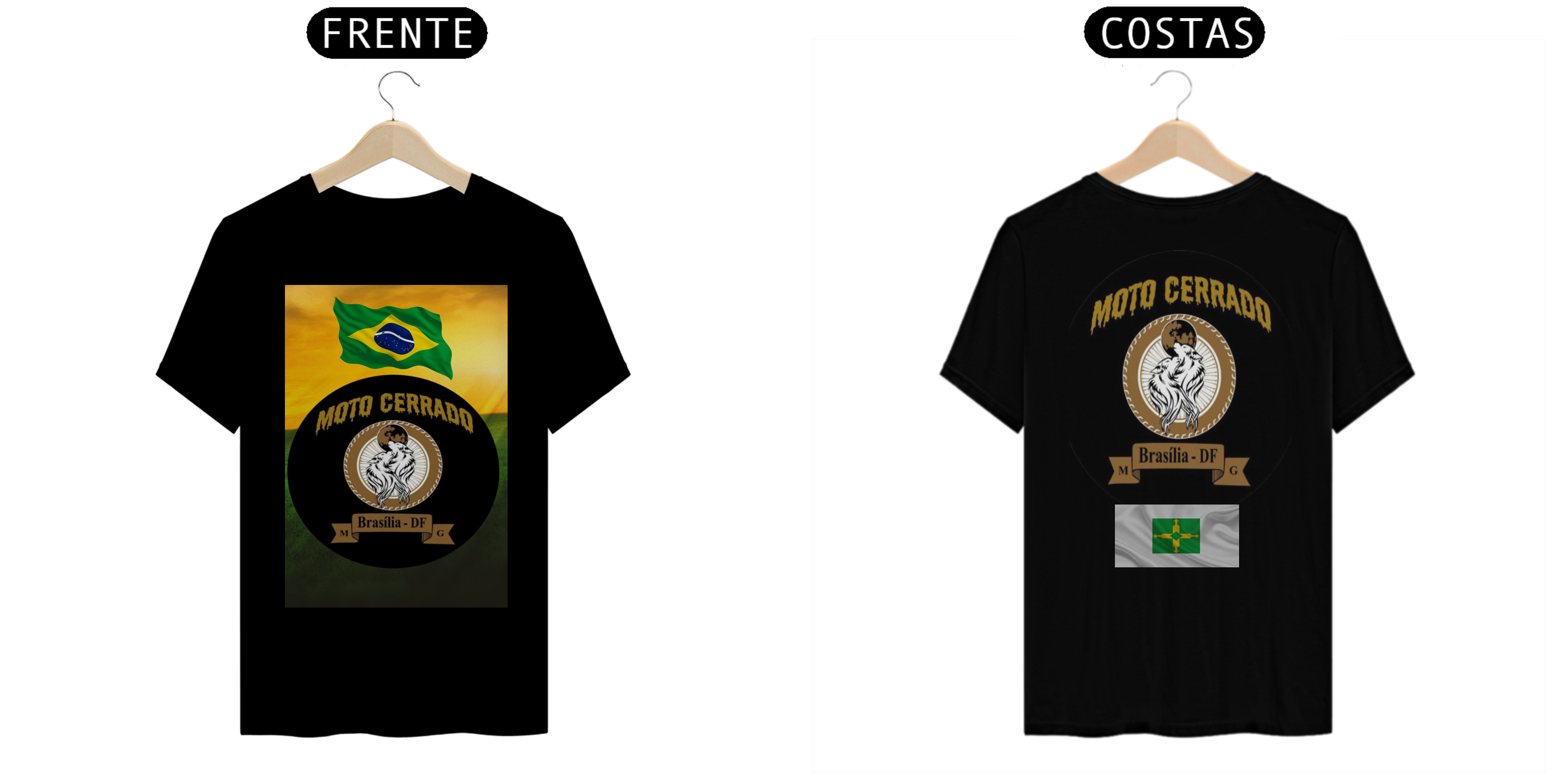 Nome do produto  Camiseta masculina -Moto cerrado 