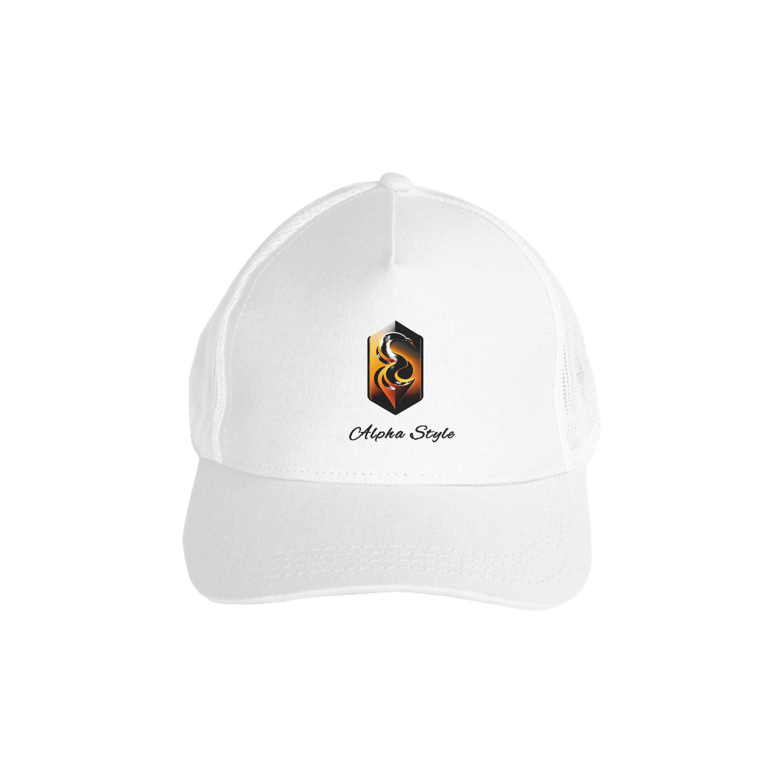Boné Alpha Style Second Dimension White