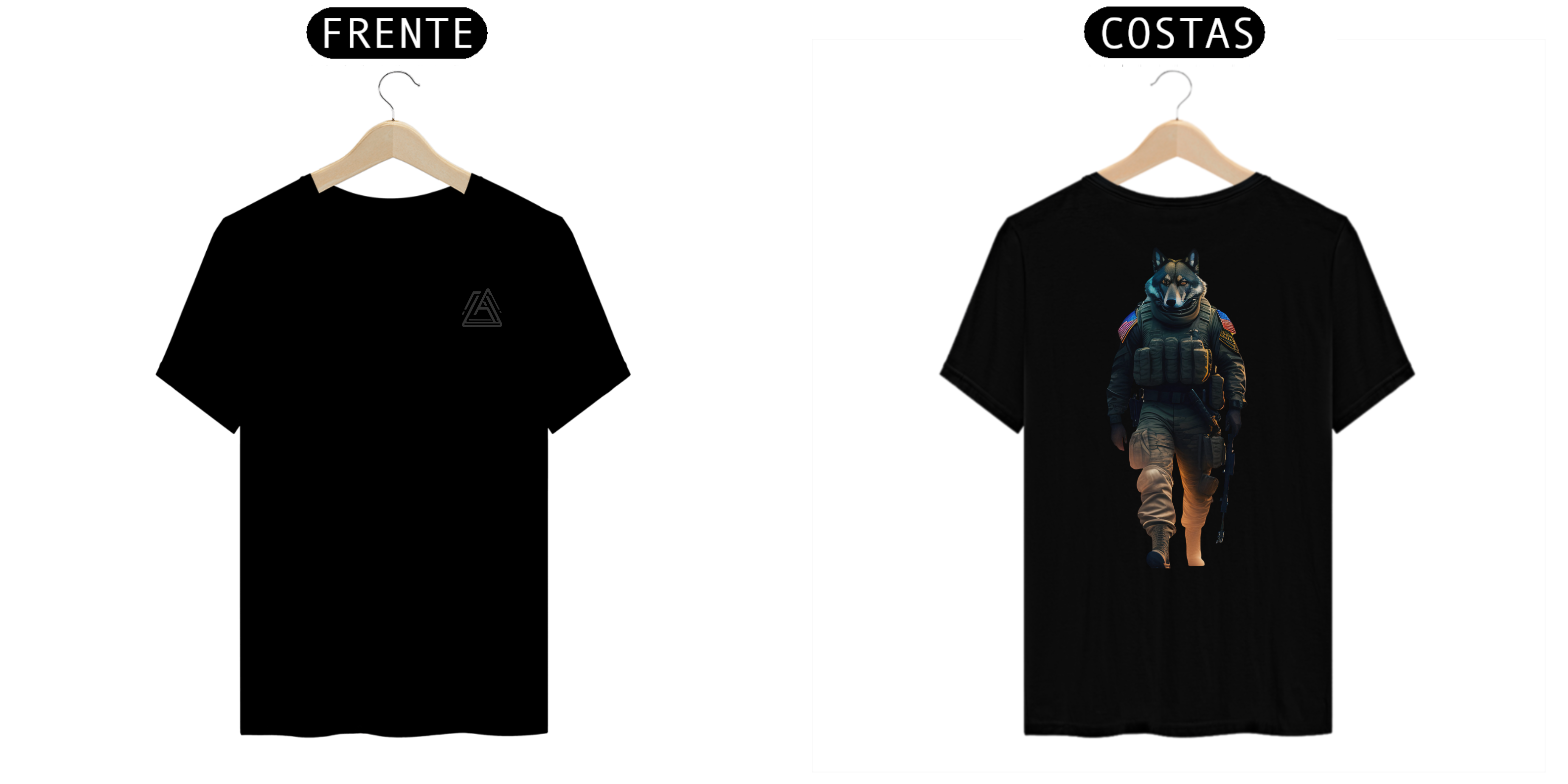 Camiseta Alpha Style Lone Wolf