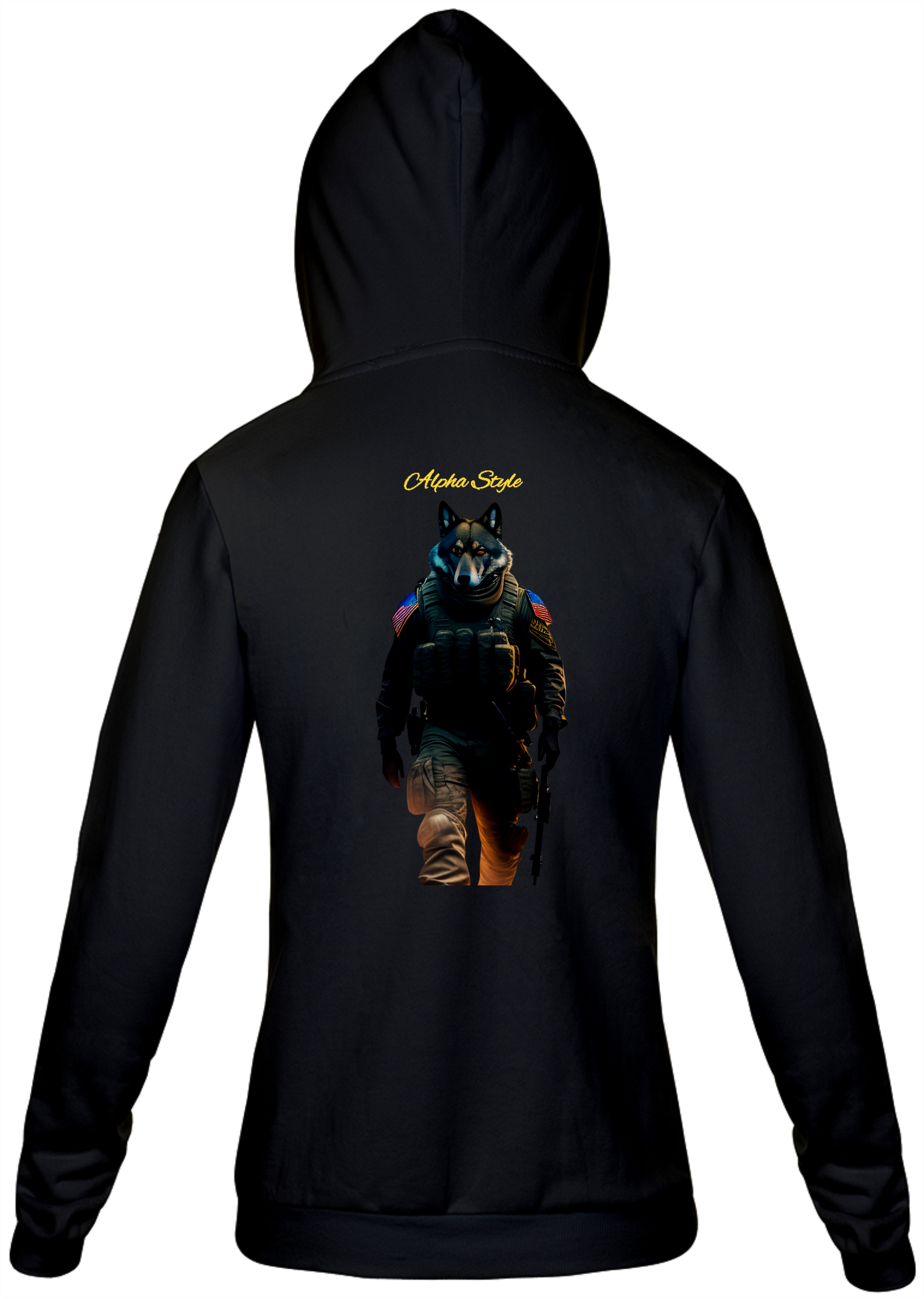 Moletom Alpha Style Lone Wolf