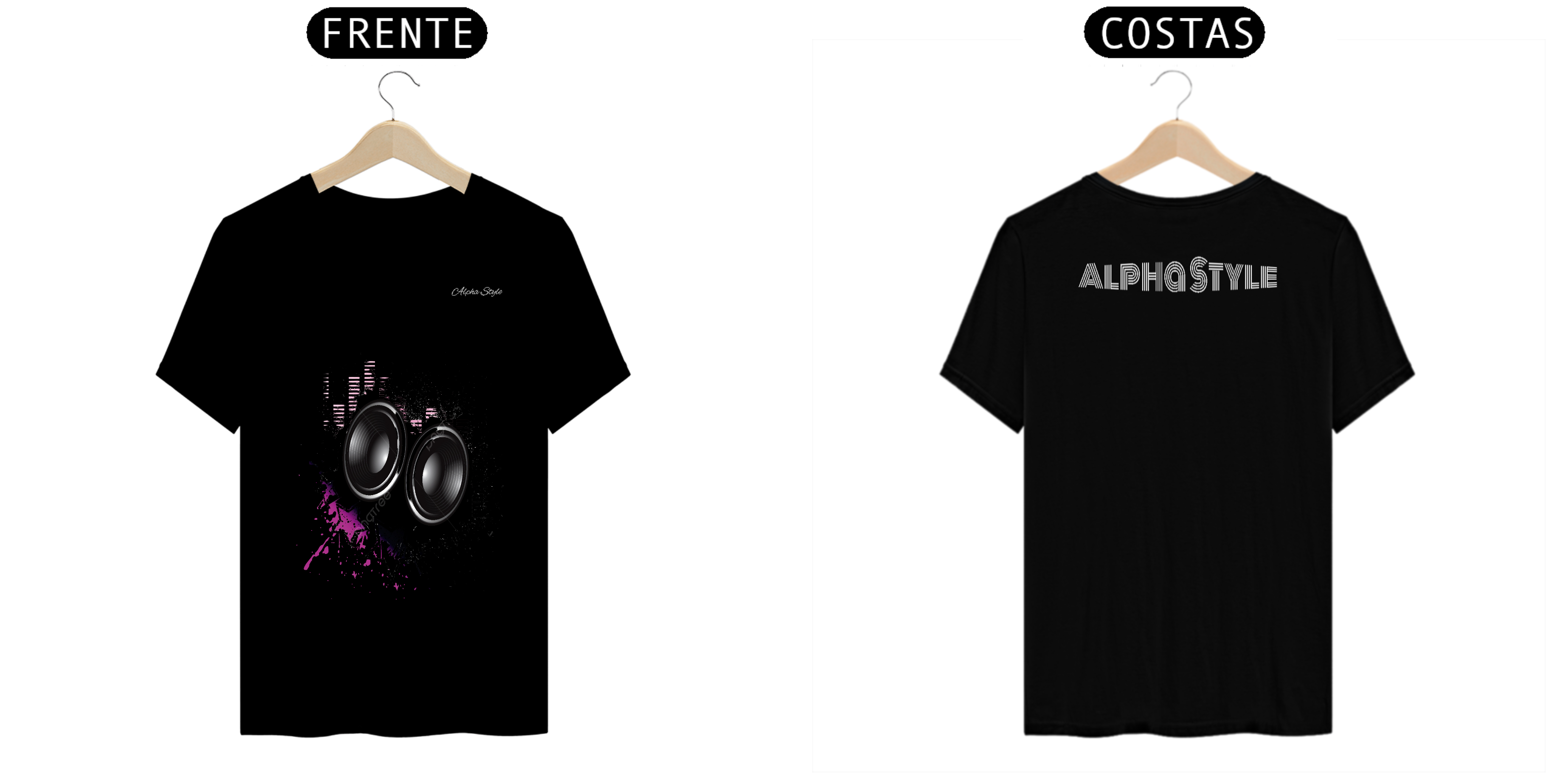Camiseta Alpha Style Sound
