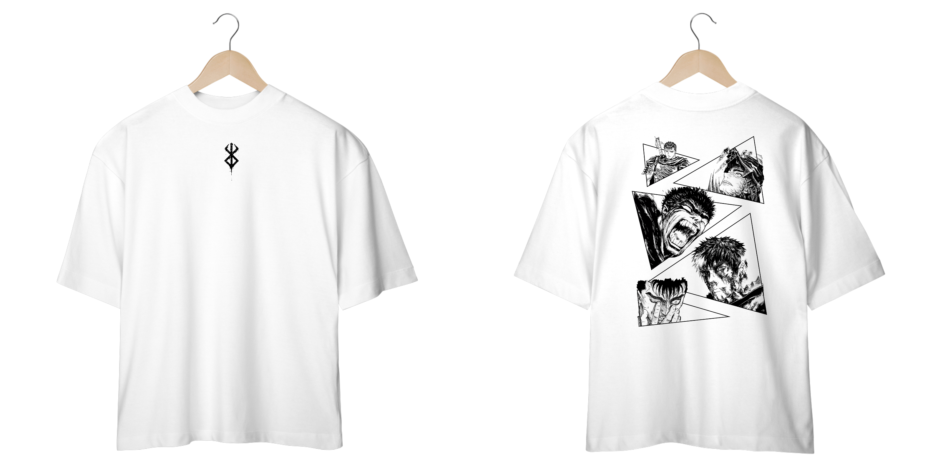 Nome do produto: Guts - Berserk (frente e costas)