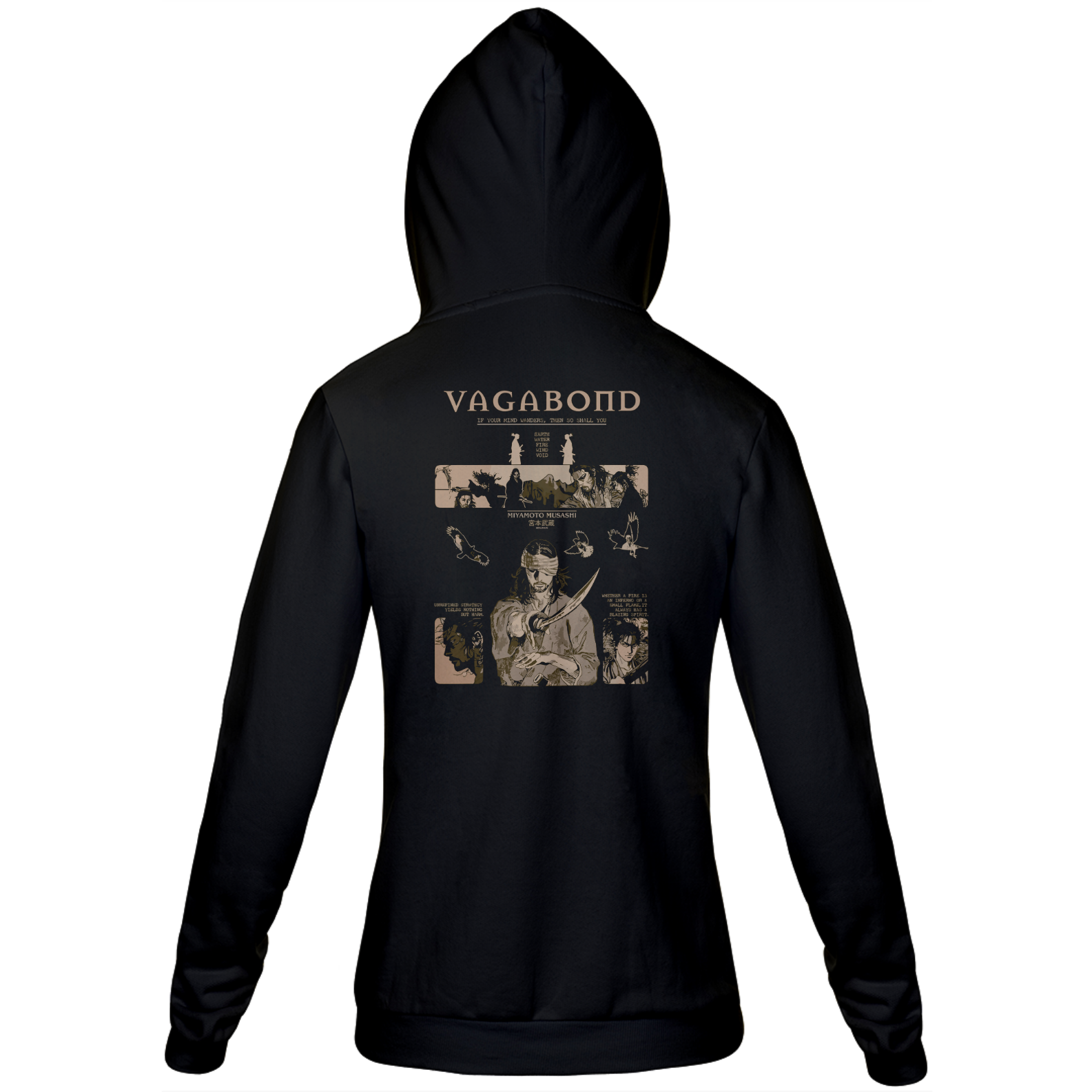 Nome do produto: Miyamoto Musashi v.2 - Vagabond (costas)