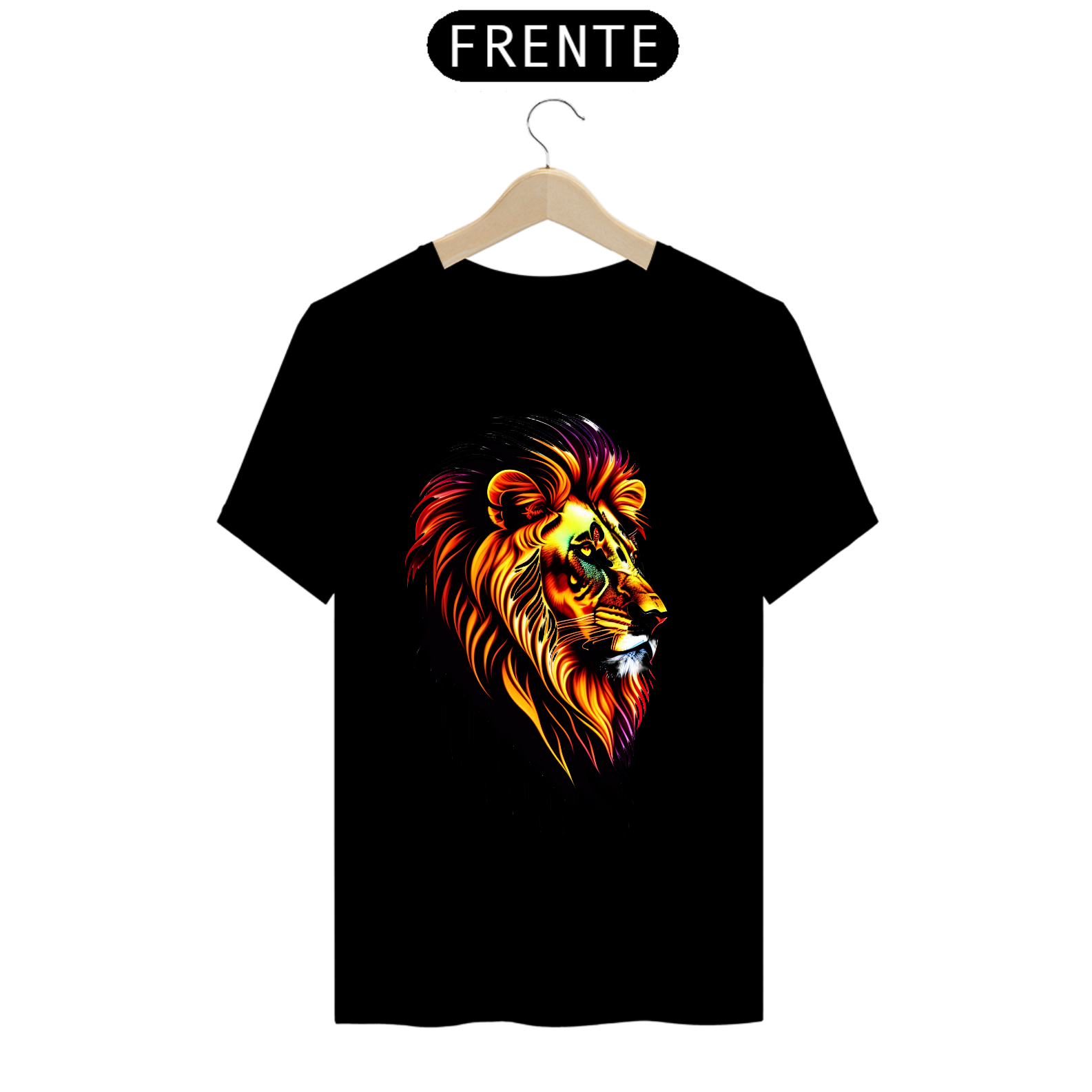 Camiseta Personalizada Leão