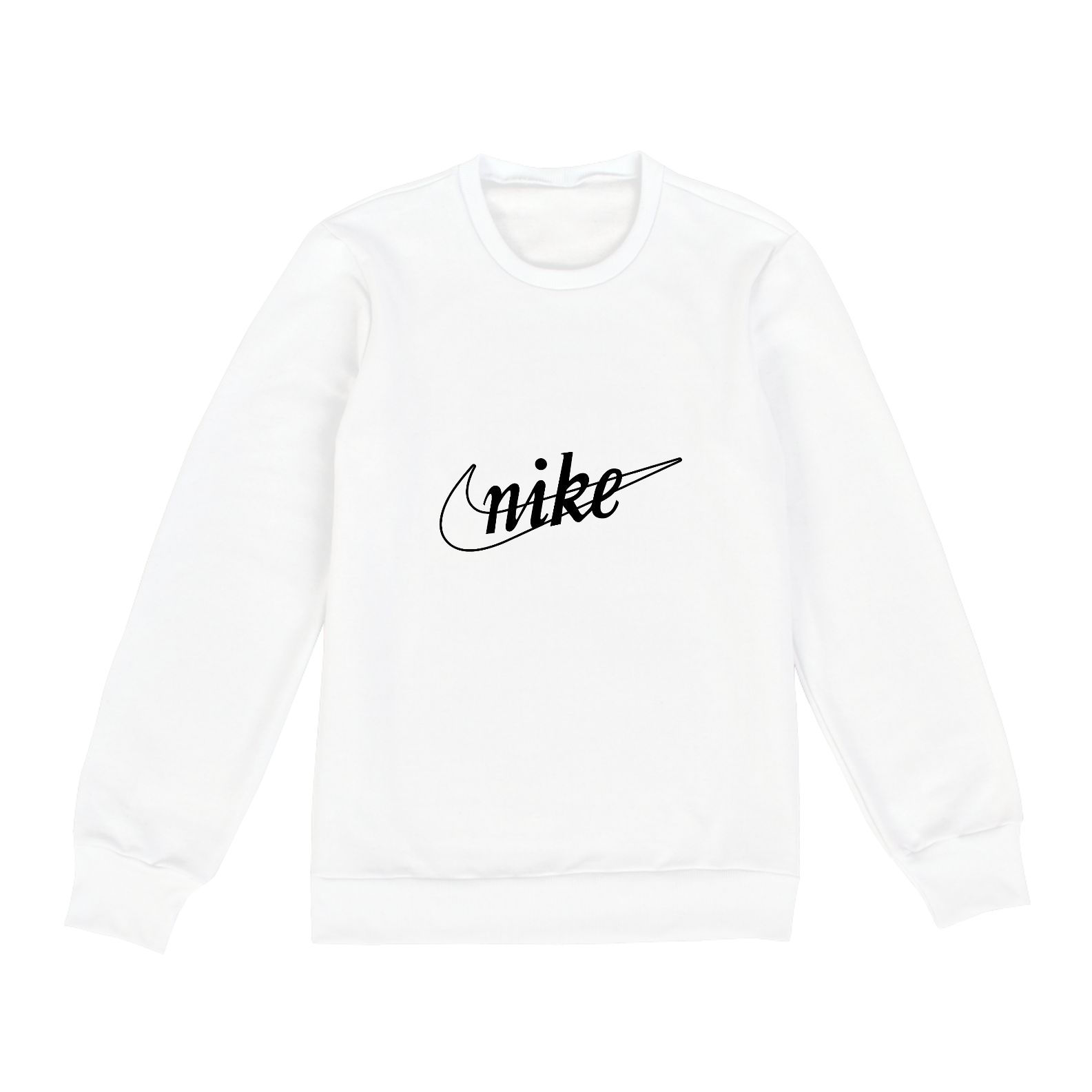 Moletom branco da Nike