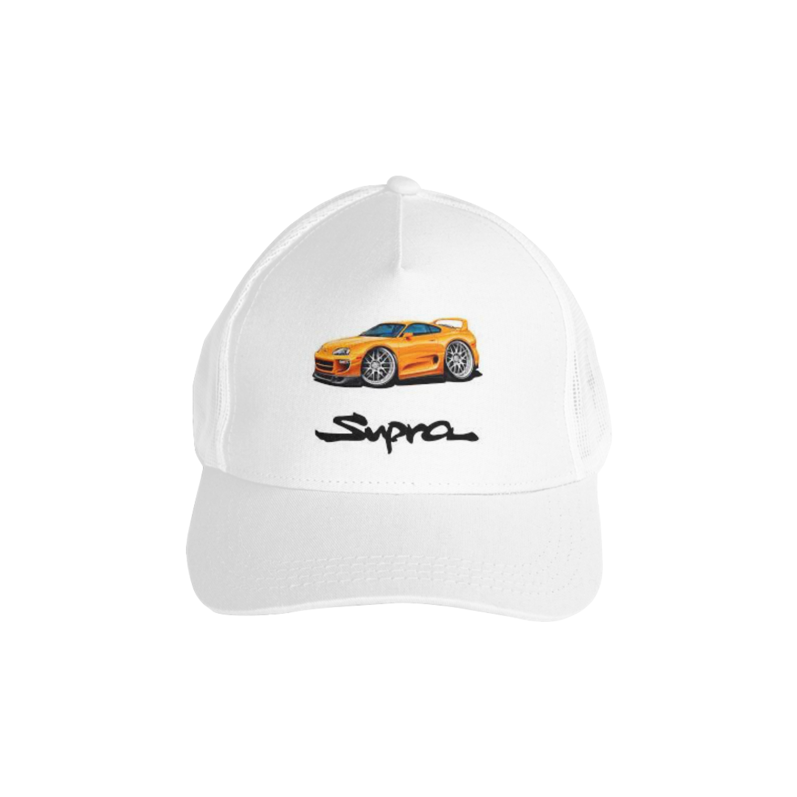 Boné branco personalizado Supra. 