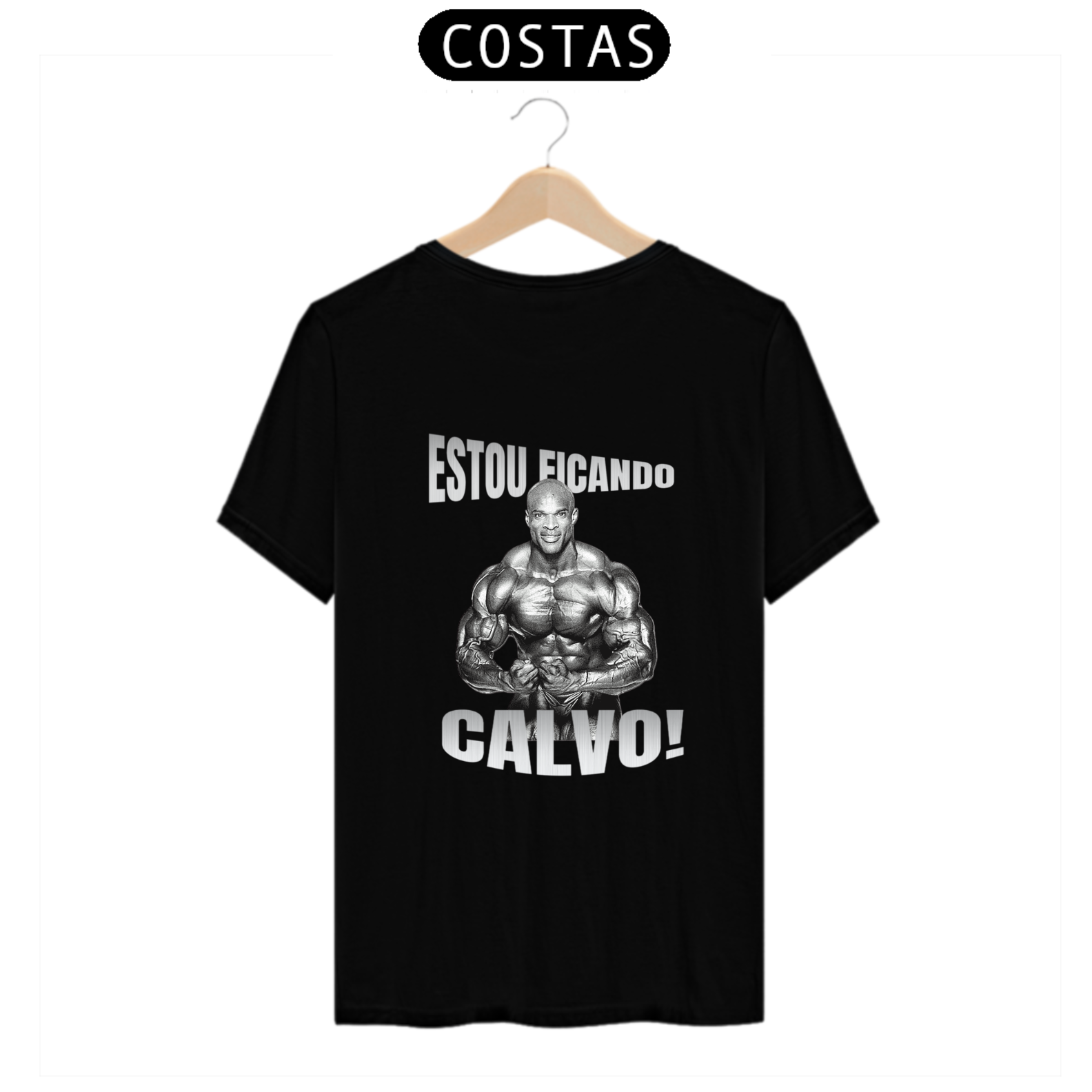 Camisa - Estou ficando calvo