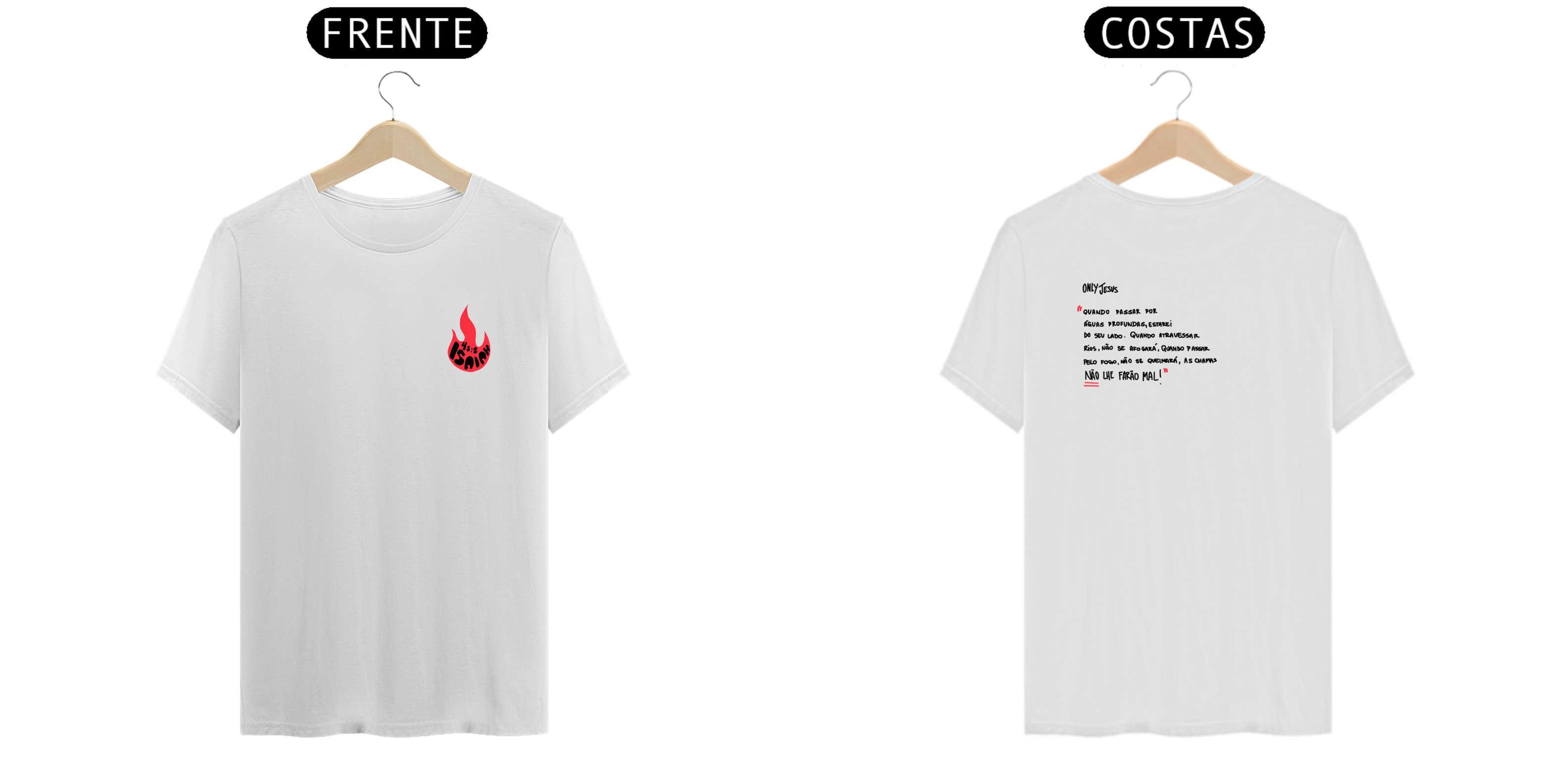 Camiseta Isaiah 43:2