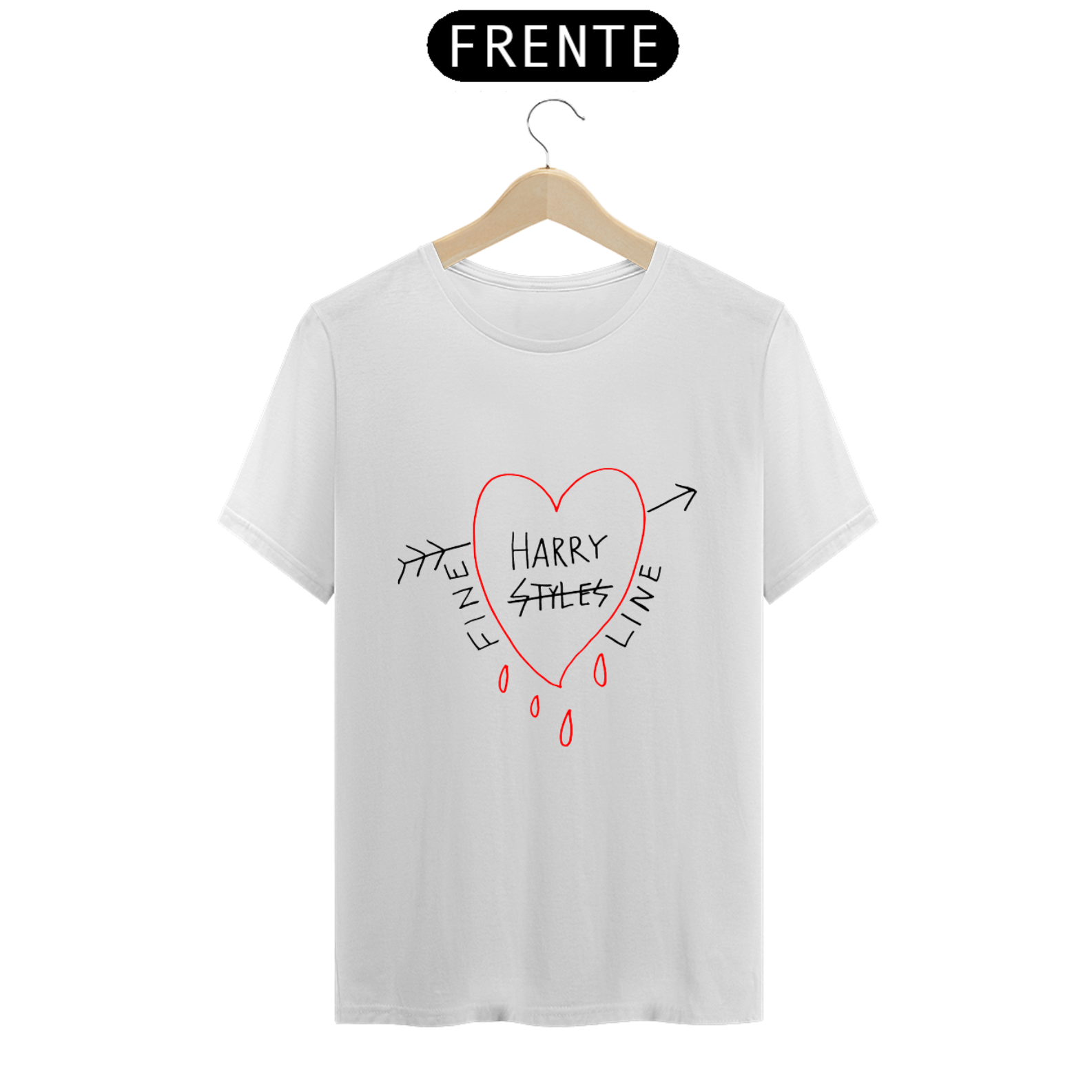T-shirt Harry Fine Line