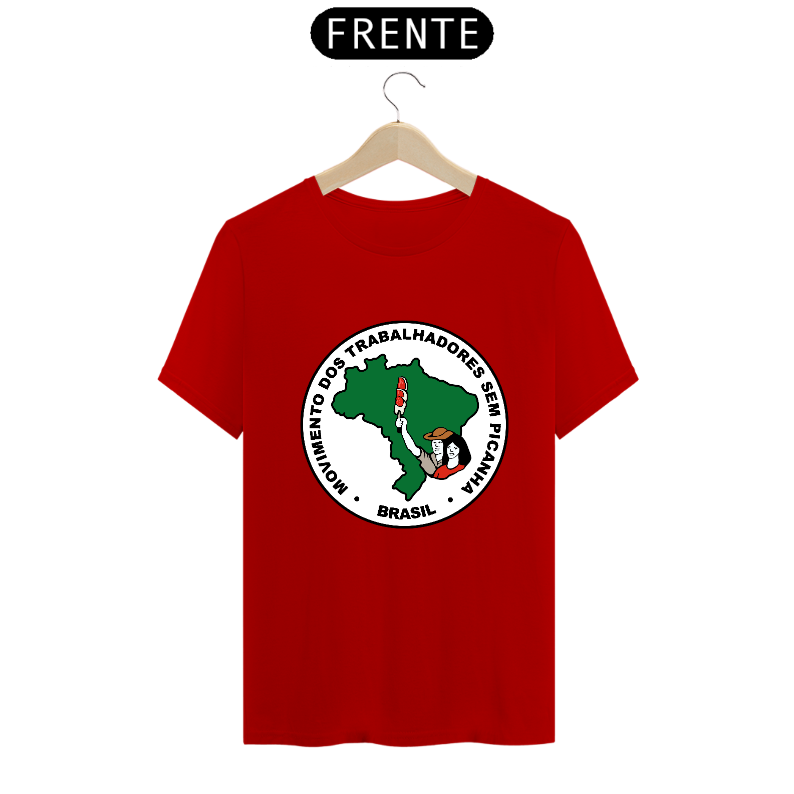 Camiseta Masculina - Movimento Dos Trabalhadores Sem Picanha