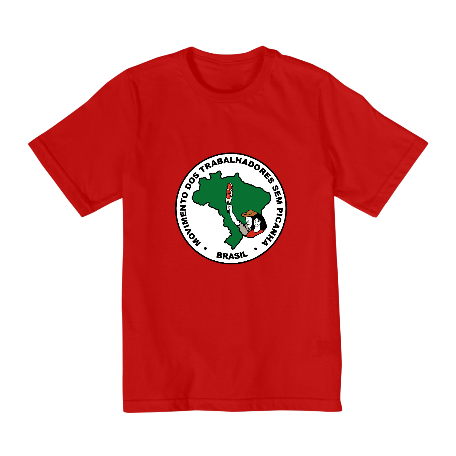 Camiseta Infantil (2 a 8) - Movimento Dos Trabalhadores Sem Picanha