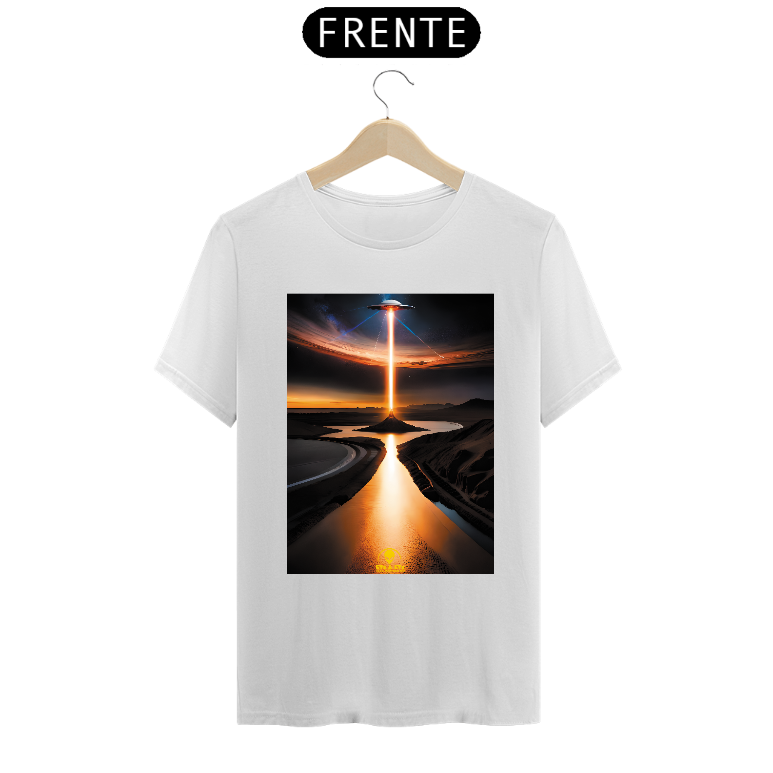 Disco voador em ação