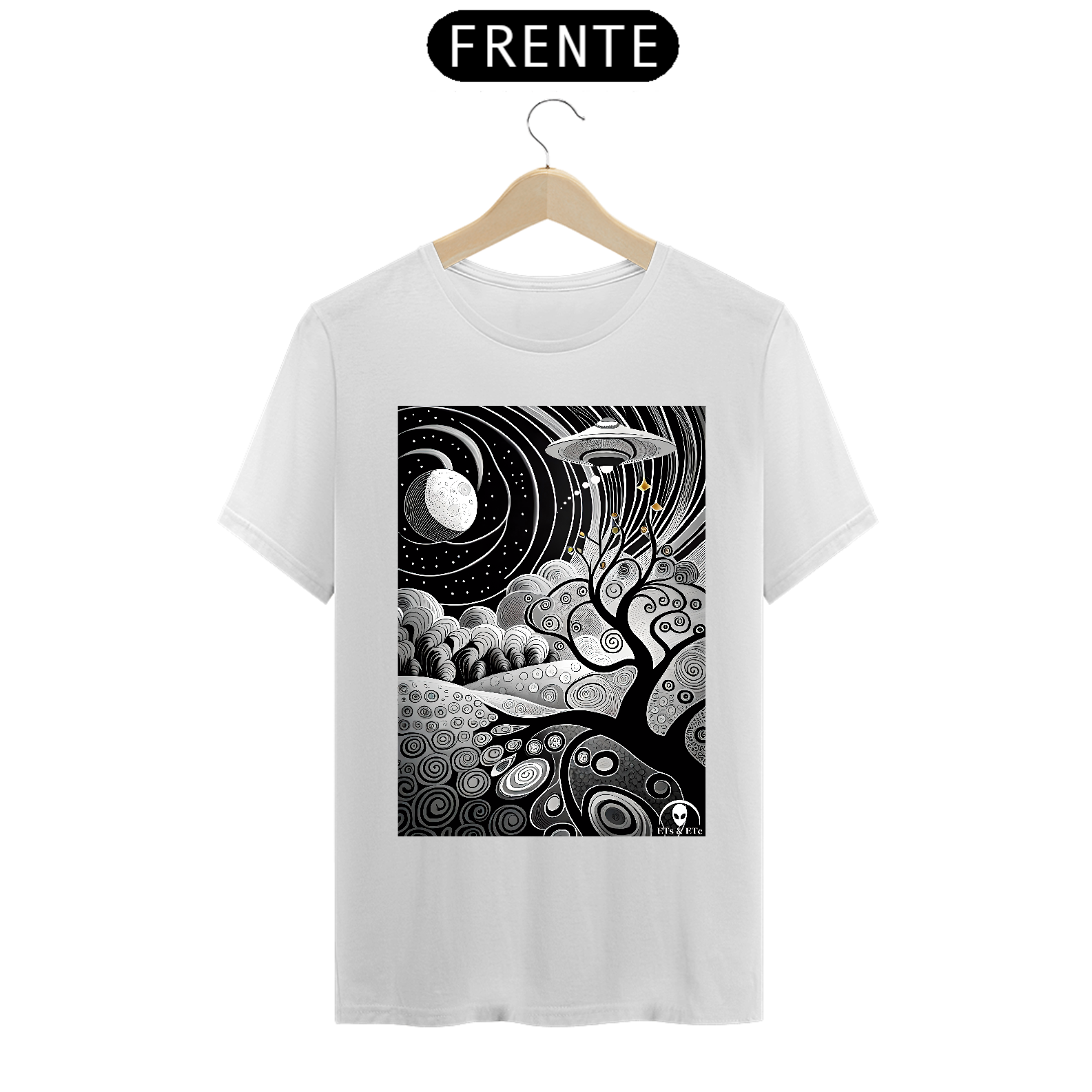 Disco voador na noite - 01