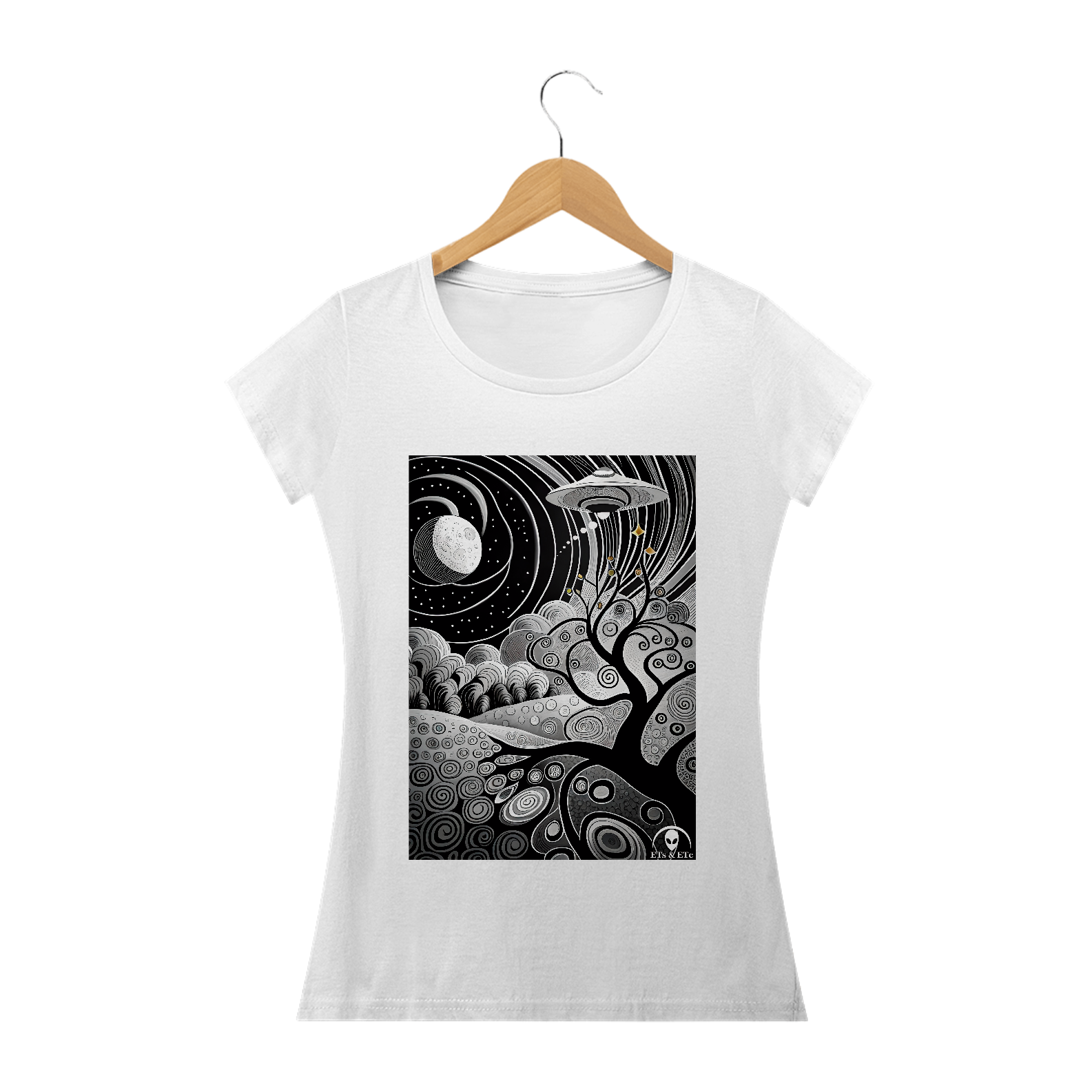 Cena noturna de Disco Voador - Feminina