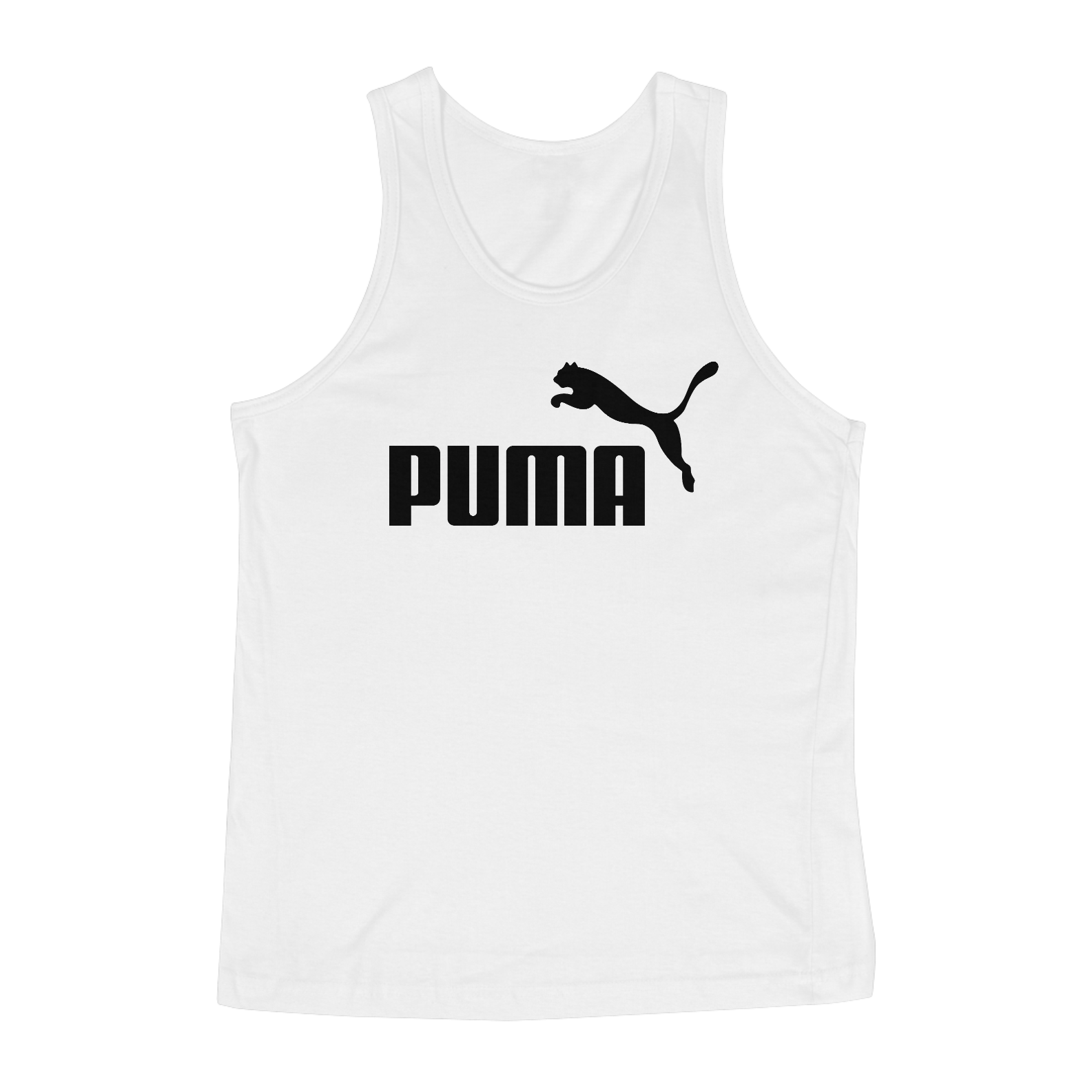 Nome do produto  Regata da puma branca
