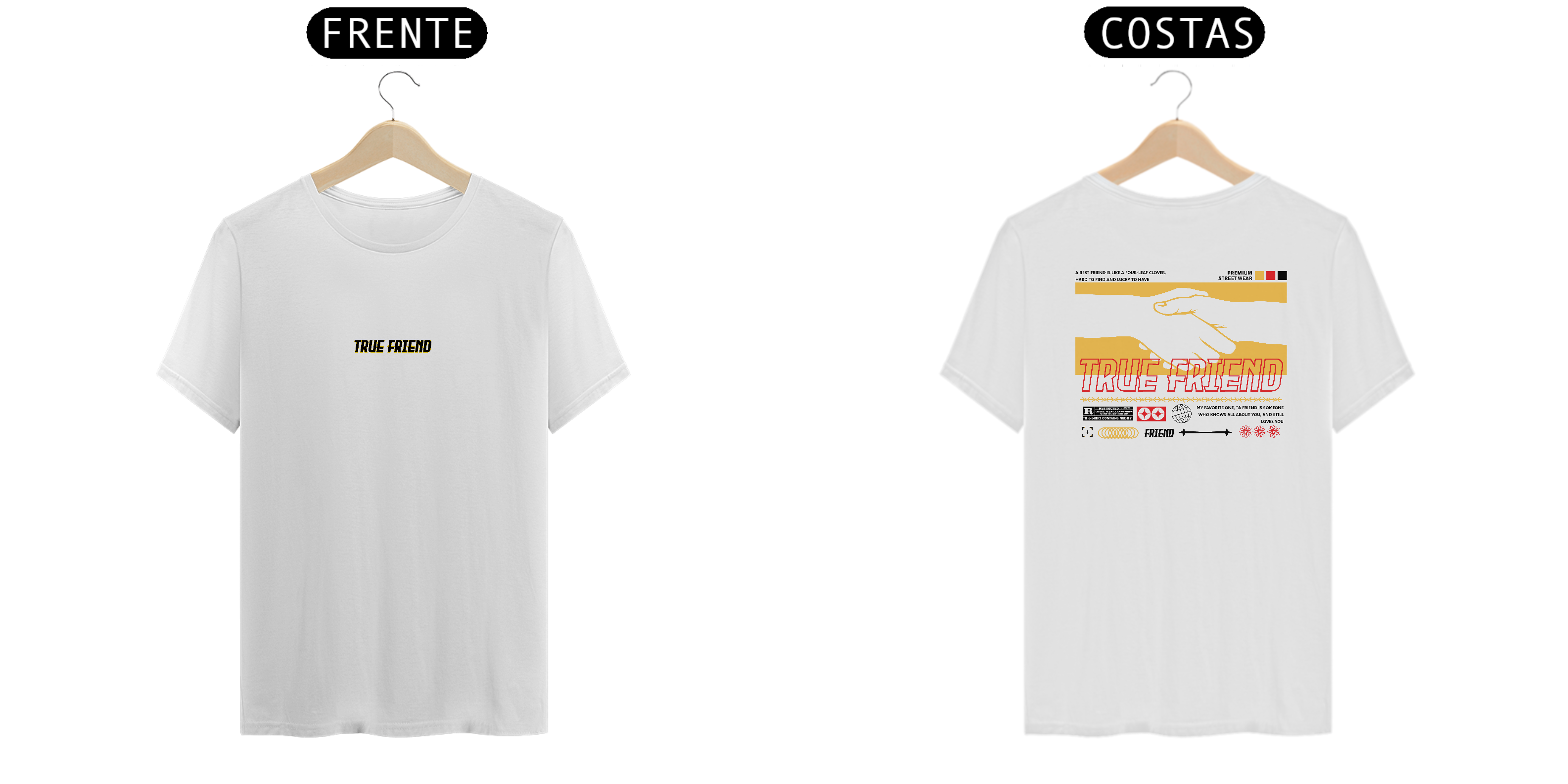 Camiseta t-shirt True Friend