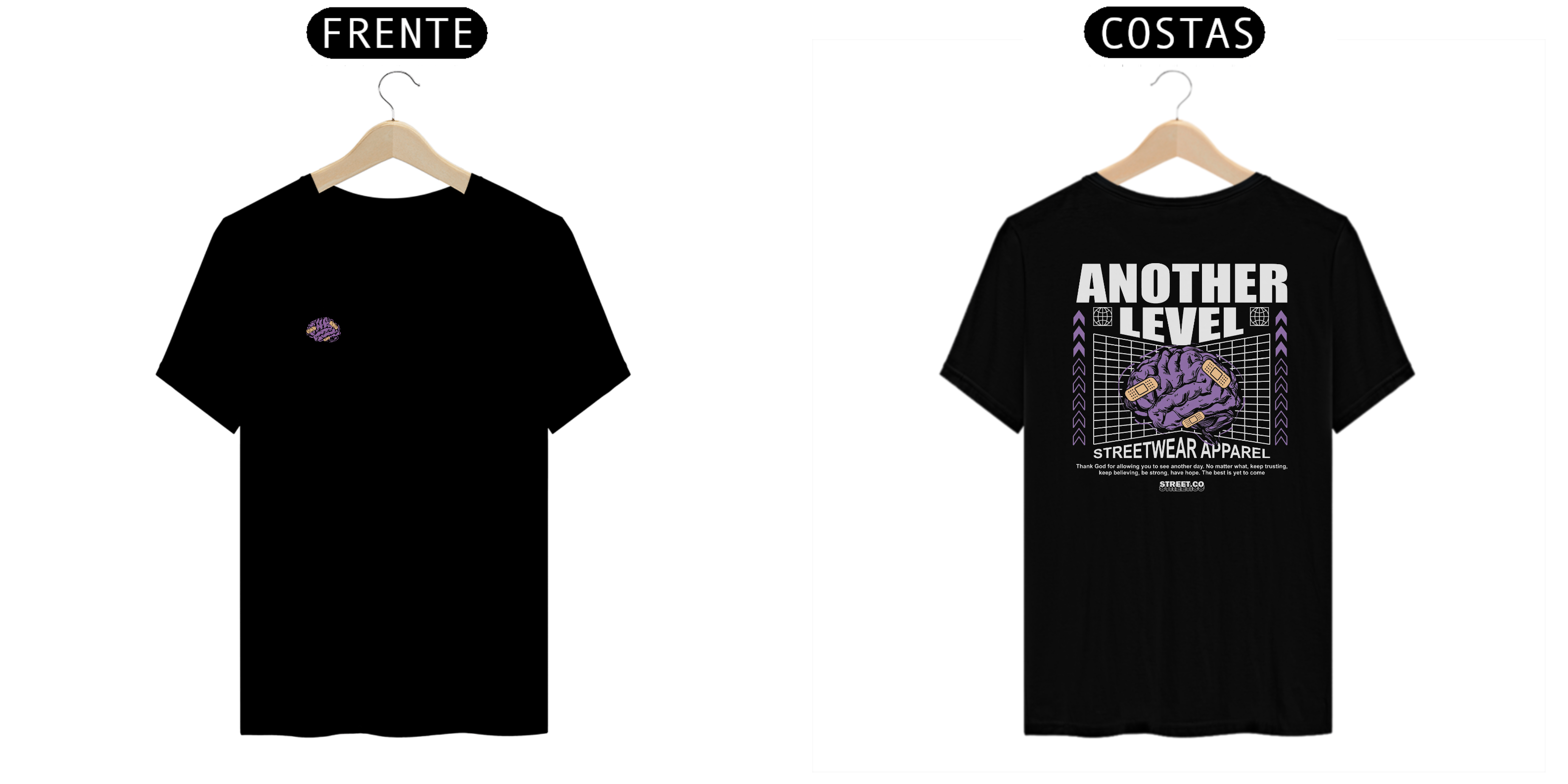 Camiseta t-shirt another level estilo streetwear masculino