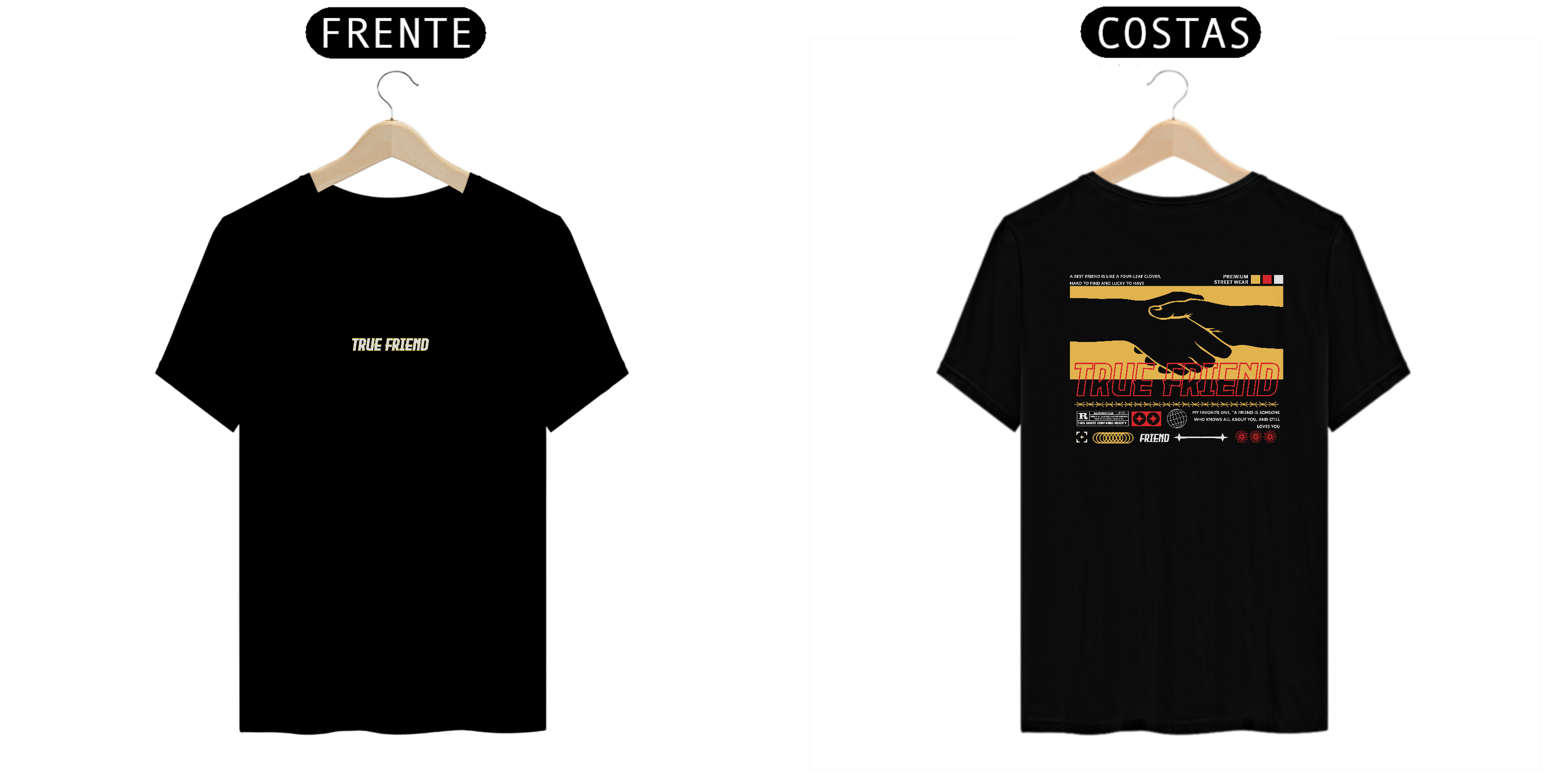 Camiseta t-shirt True Friend