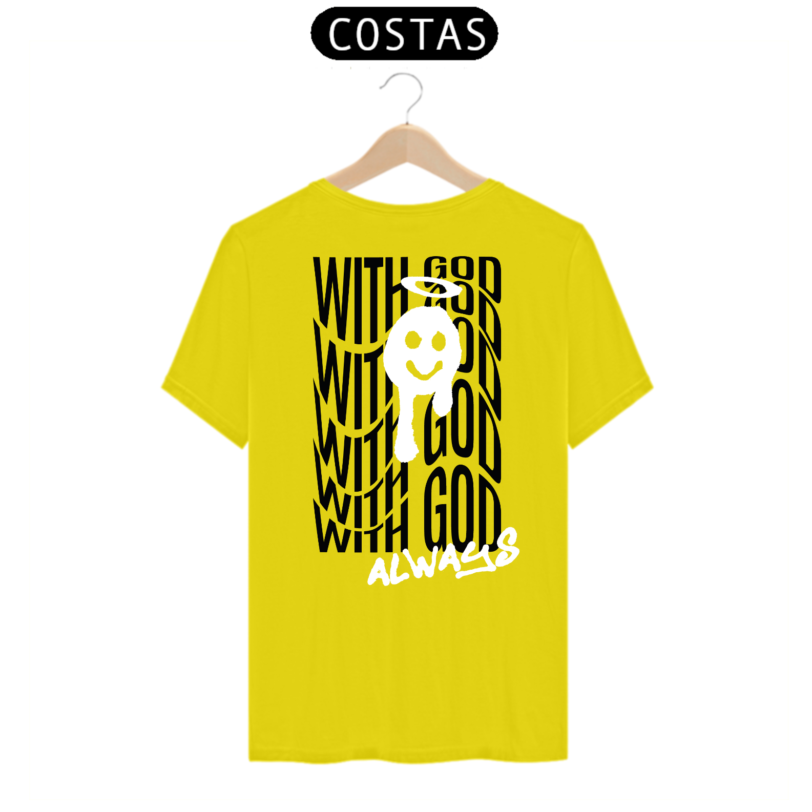 Camisa Com Deus Sempre