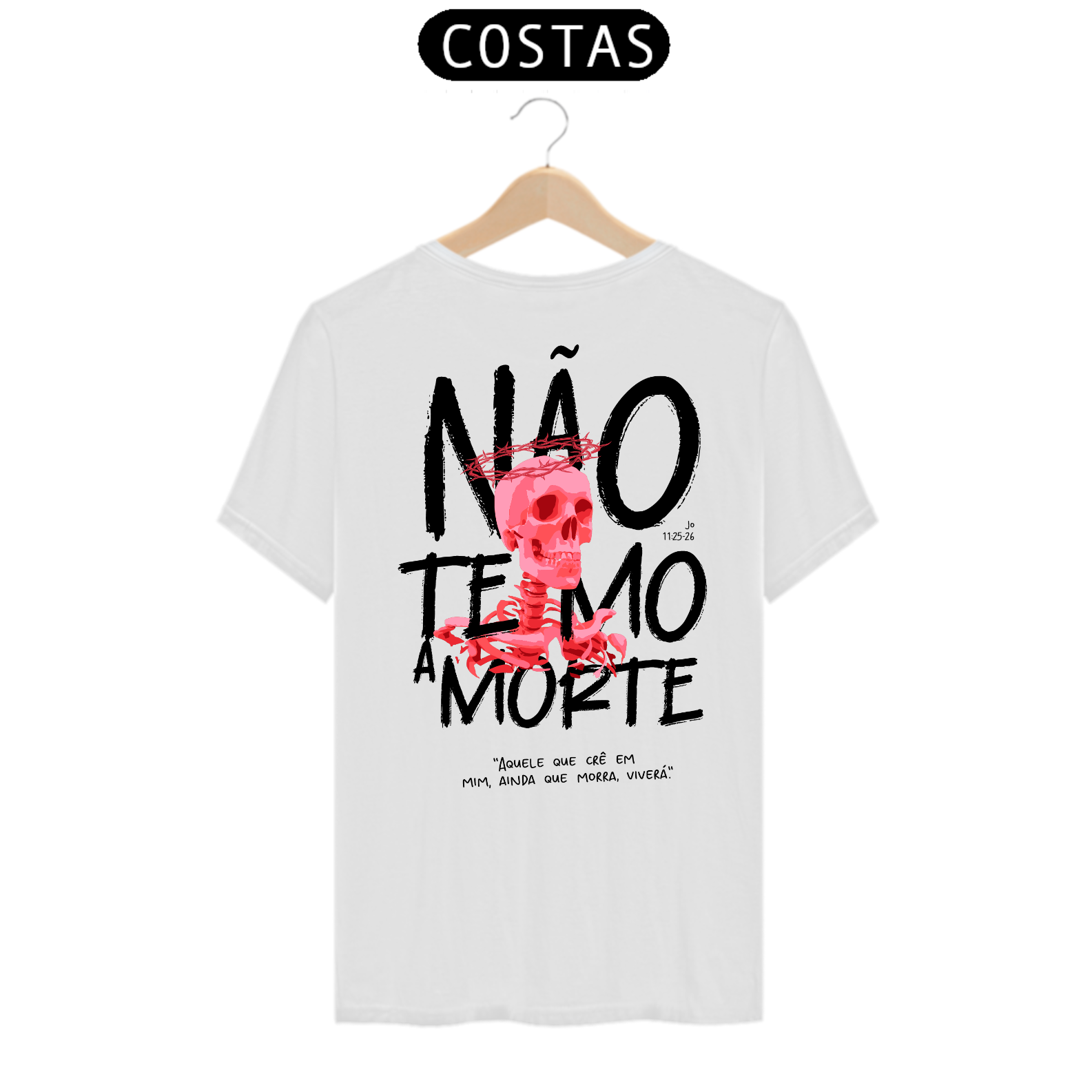 Camisa não Temo a Morte