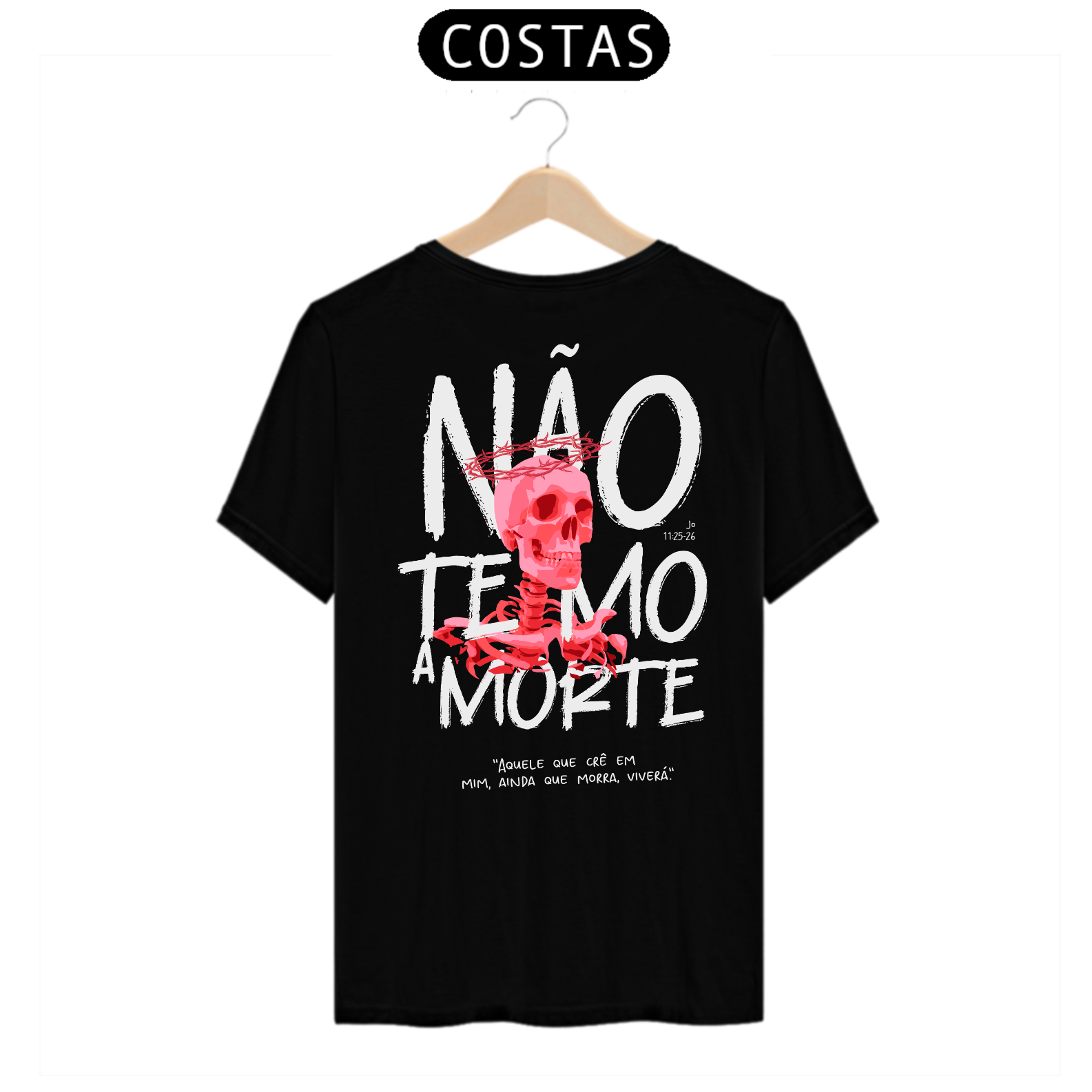 Camisa não Temo a Morte