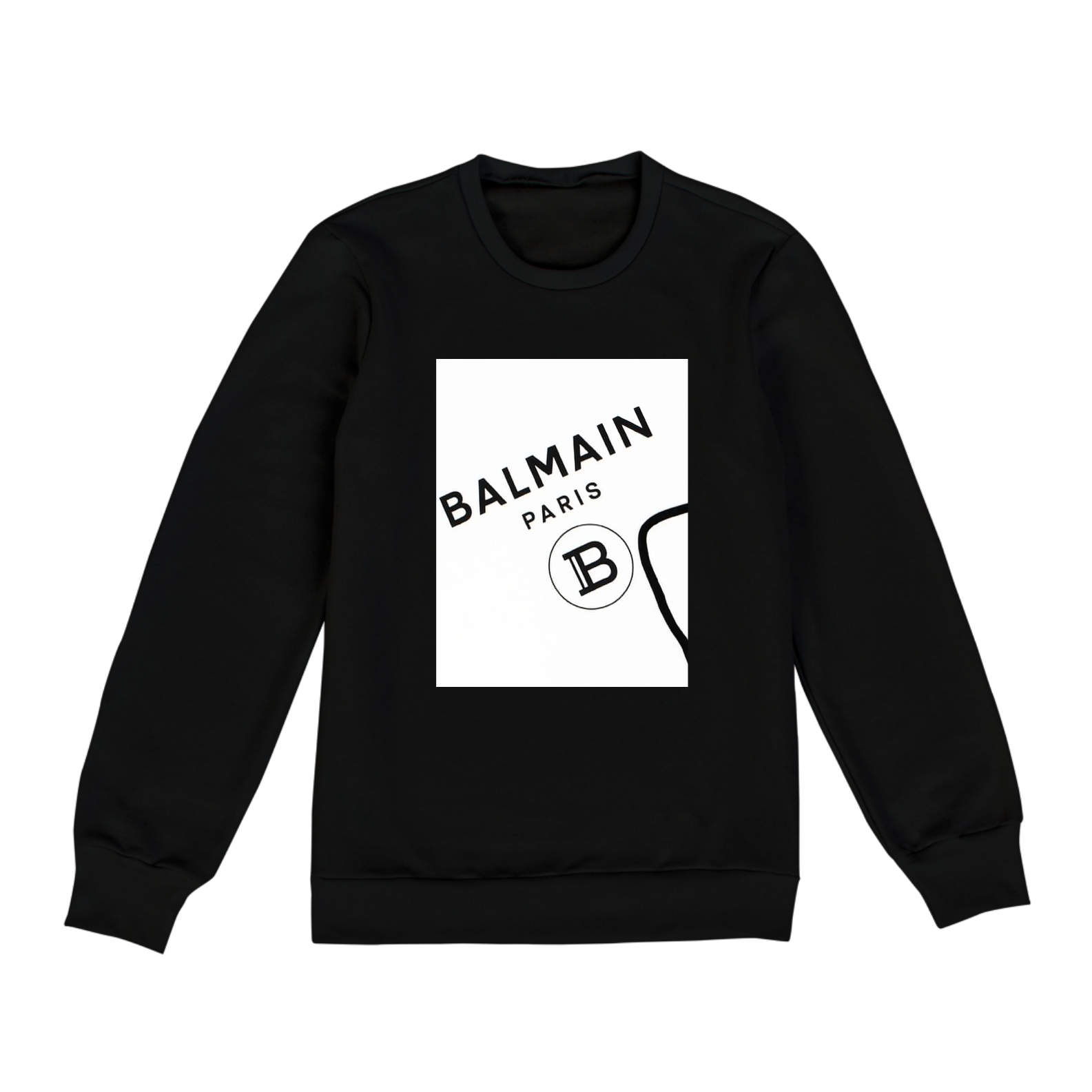 moletom balmain algodao