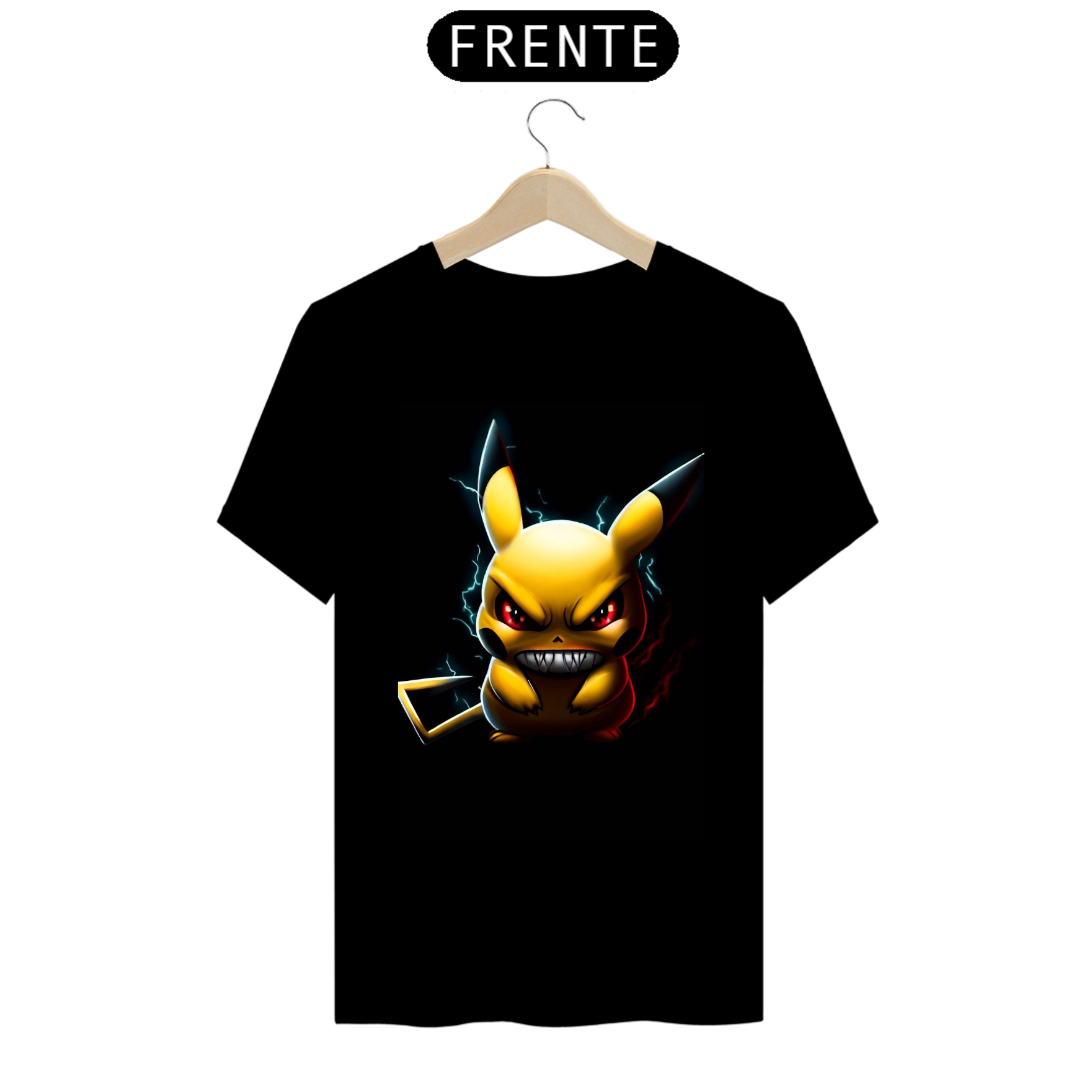 camisa do Pikachu demon 