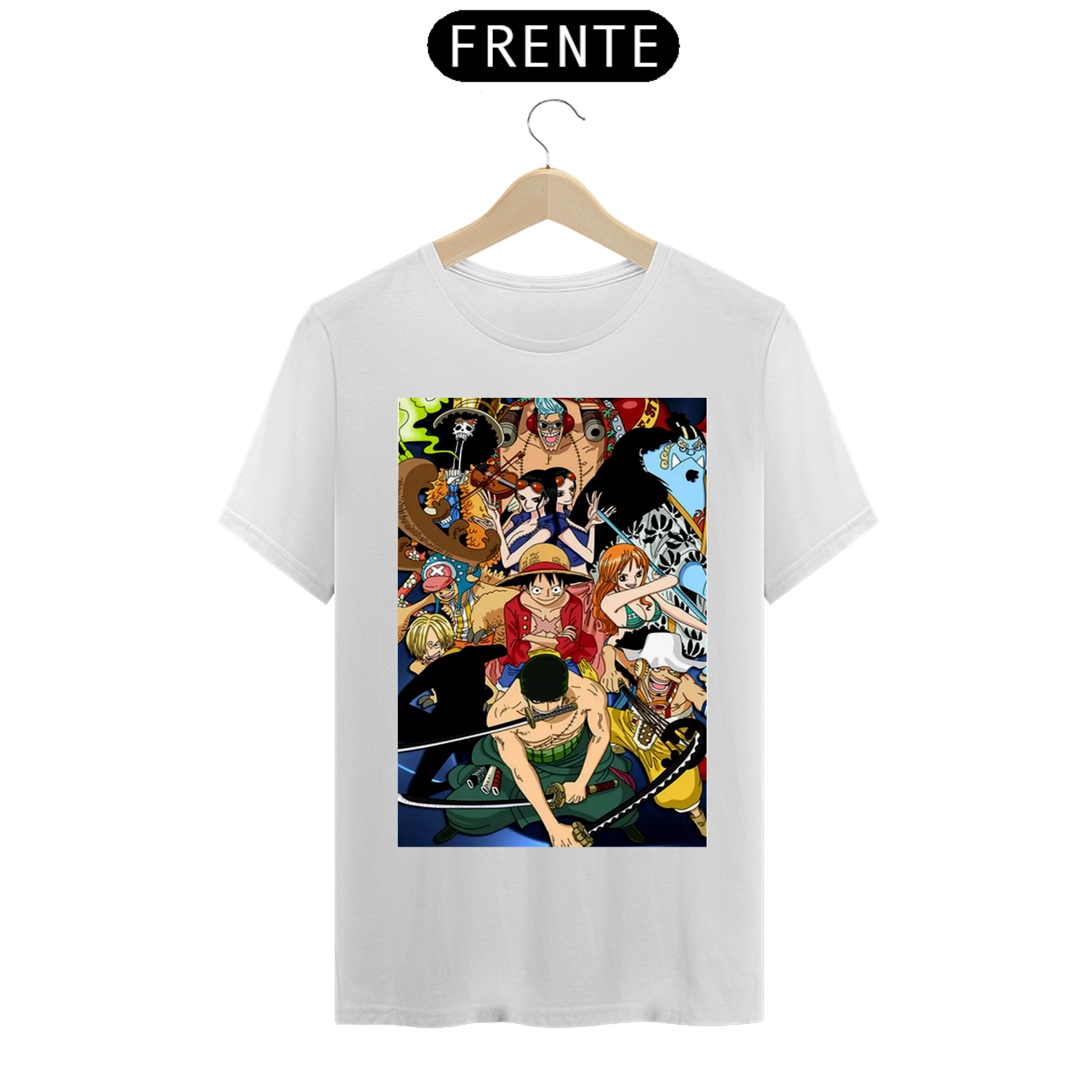 Camisa - One Piece Clássico Manga Curta  