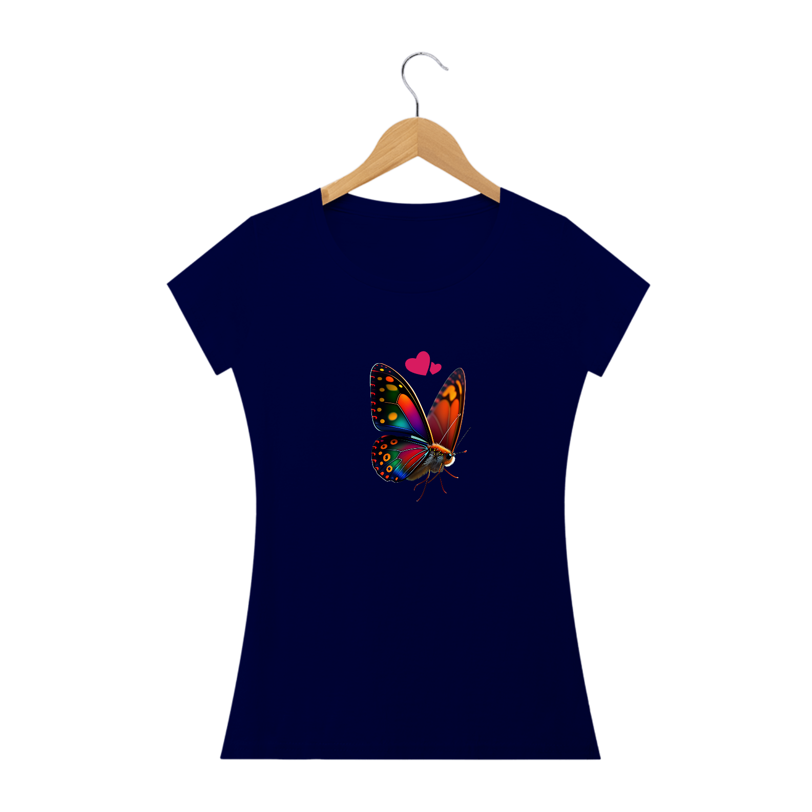 CAMISETA FEMENINA BORBOLETA 
