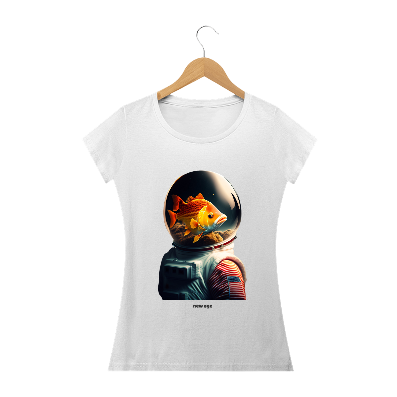 CAMISETA FEMININA PEIXONAUTRA