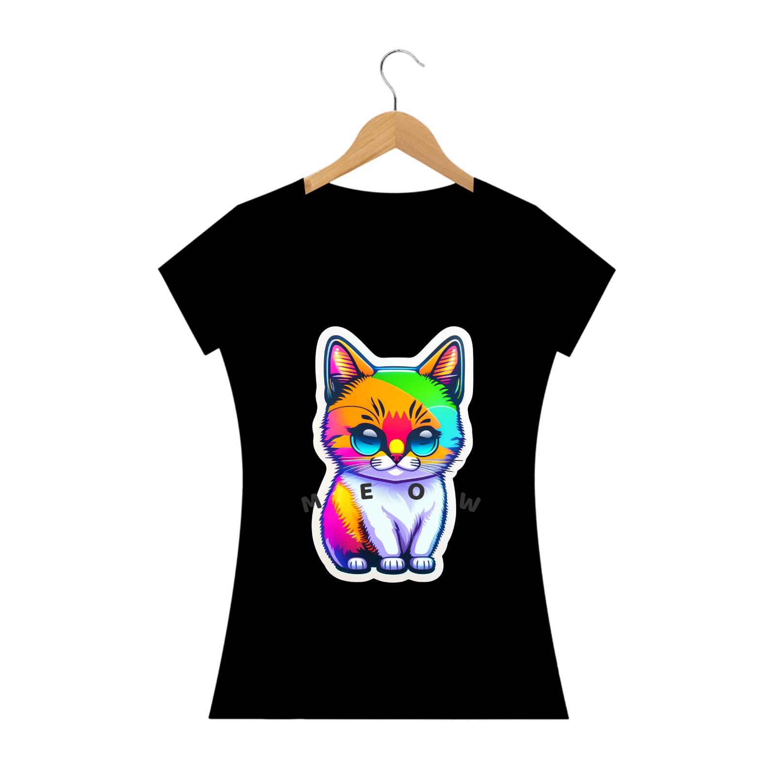 CAMISETA GATINHO MEOW