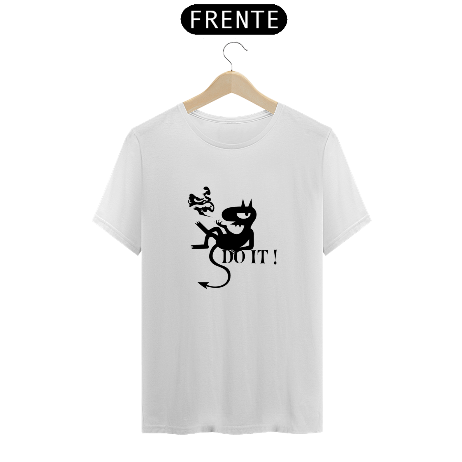 Camiseta Luci's Devilish Charm - Branco