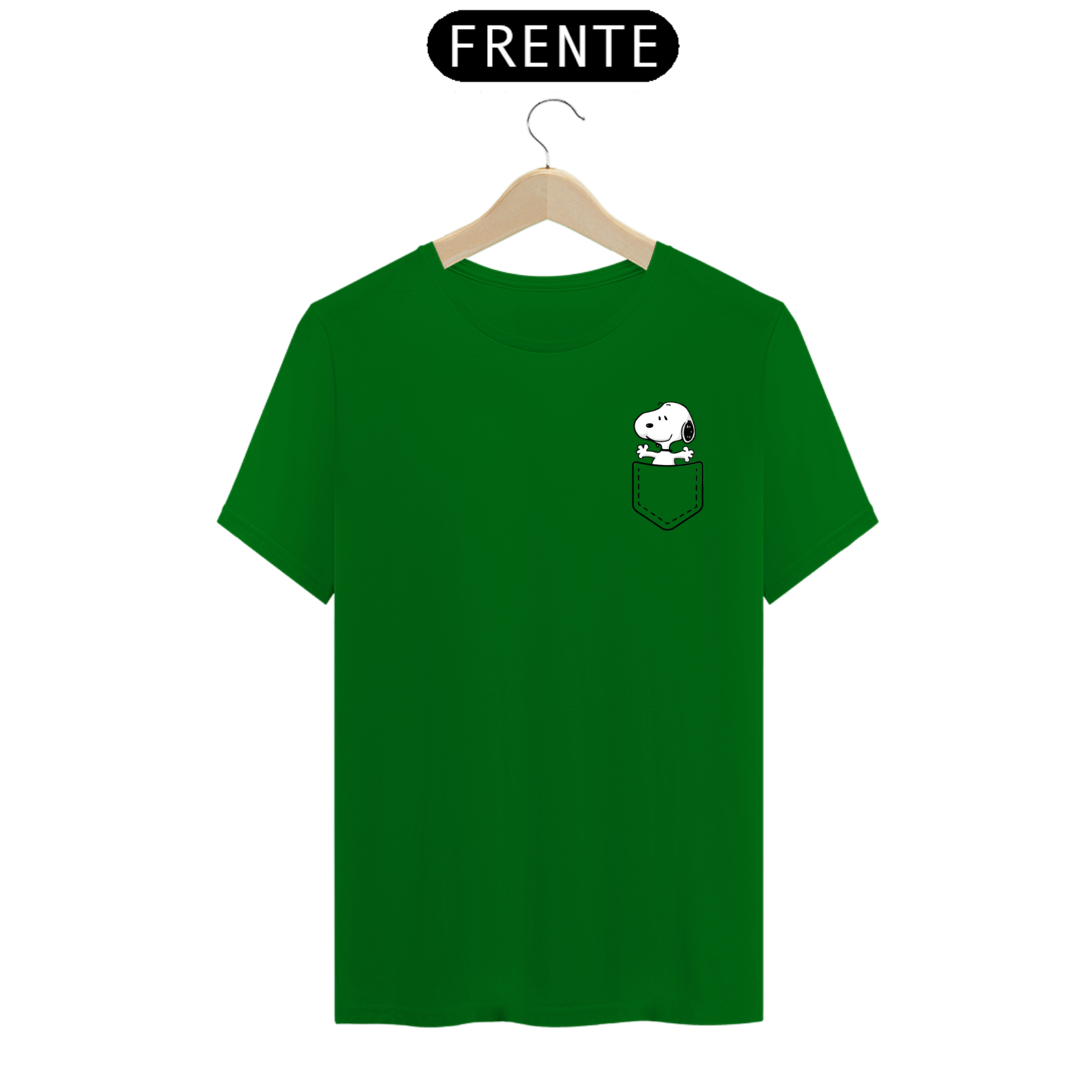 Camiseta Snoopy's Pocket Adventure - 4 Cores