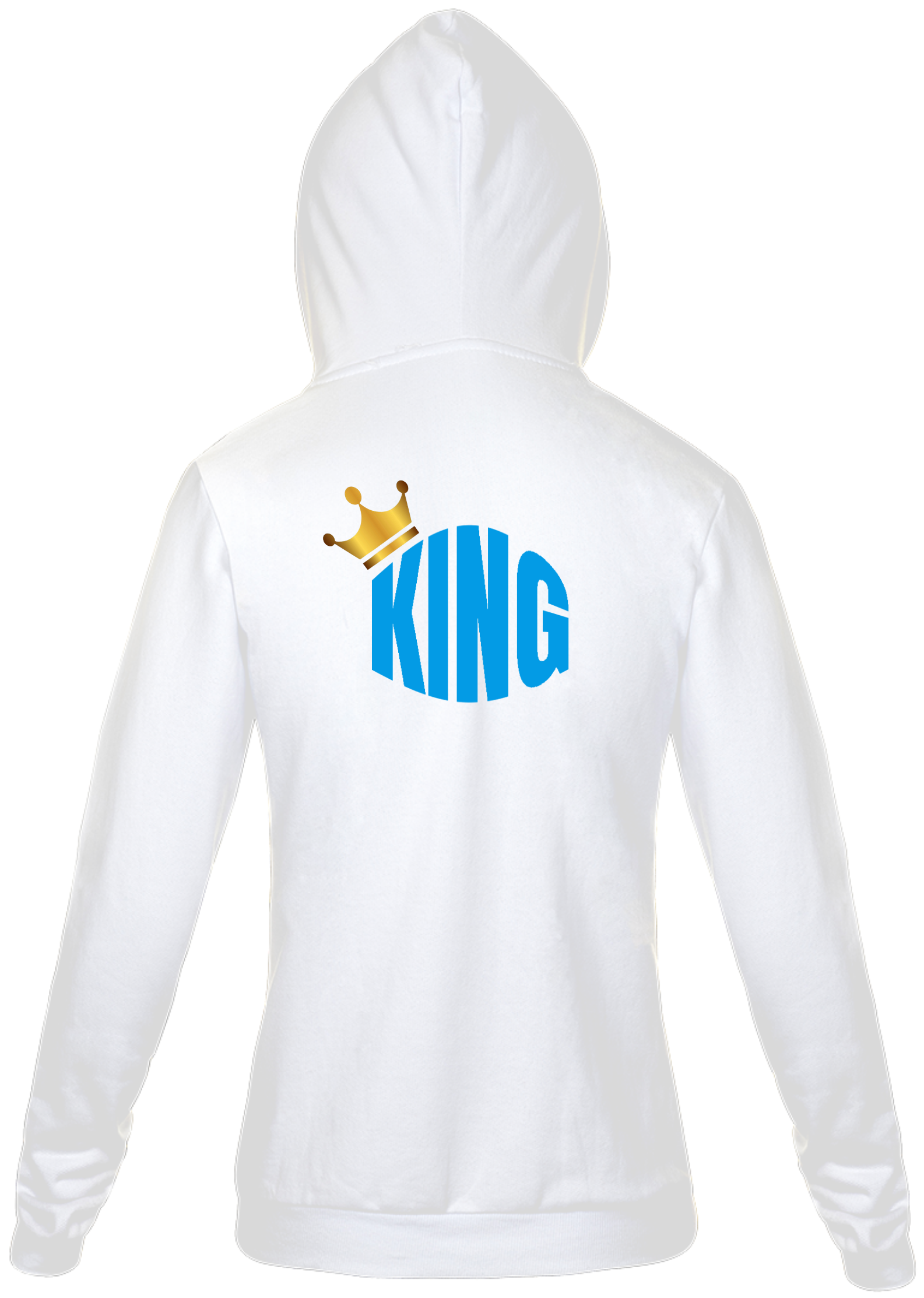 MOLETON KING (ESTAMPA NAS COSTAS)