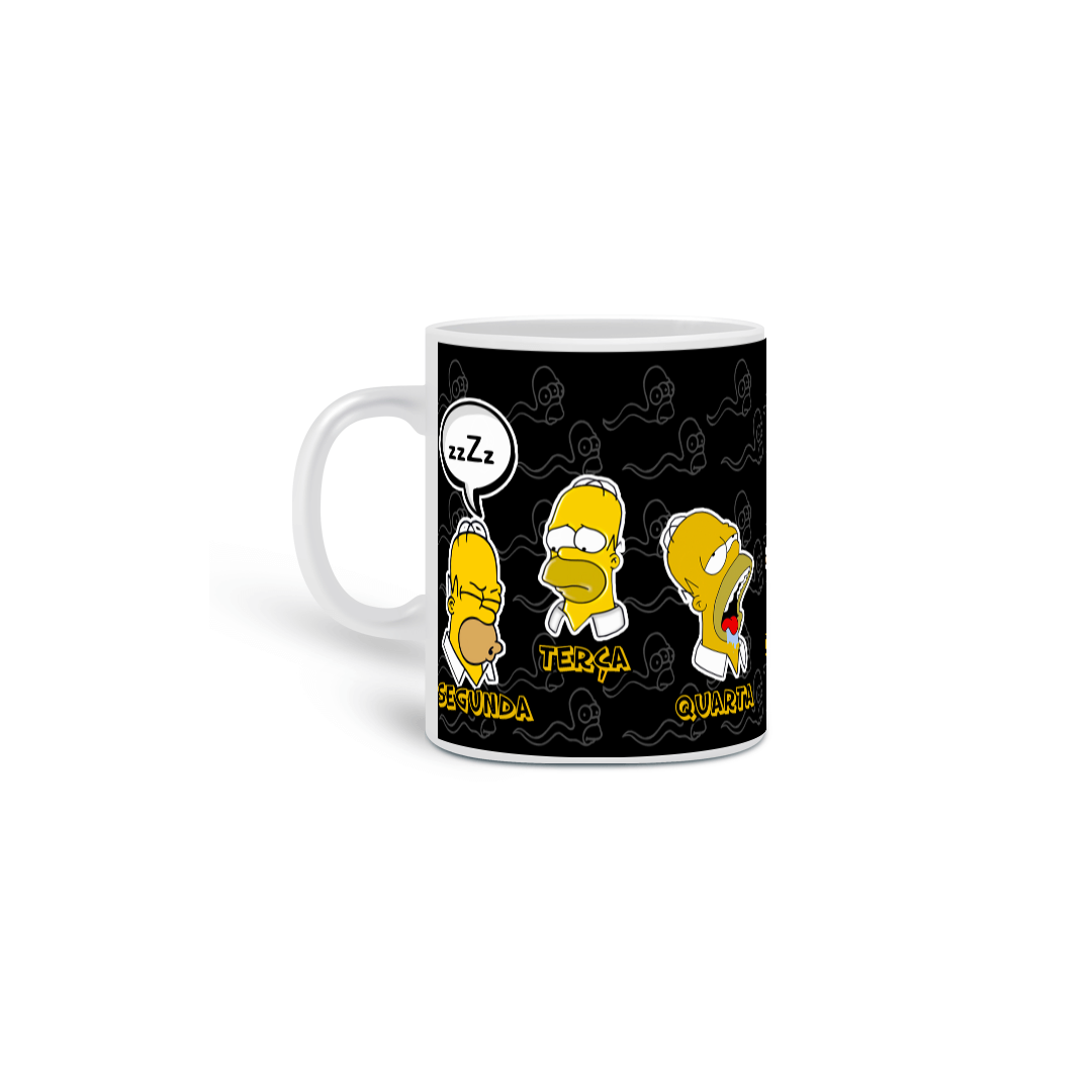 Nome do produto: CANECA HOMER SIMPSON 