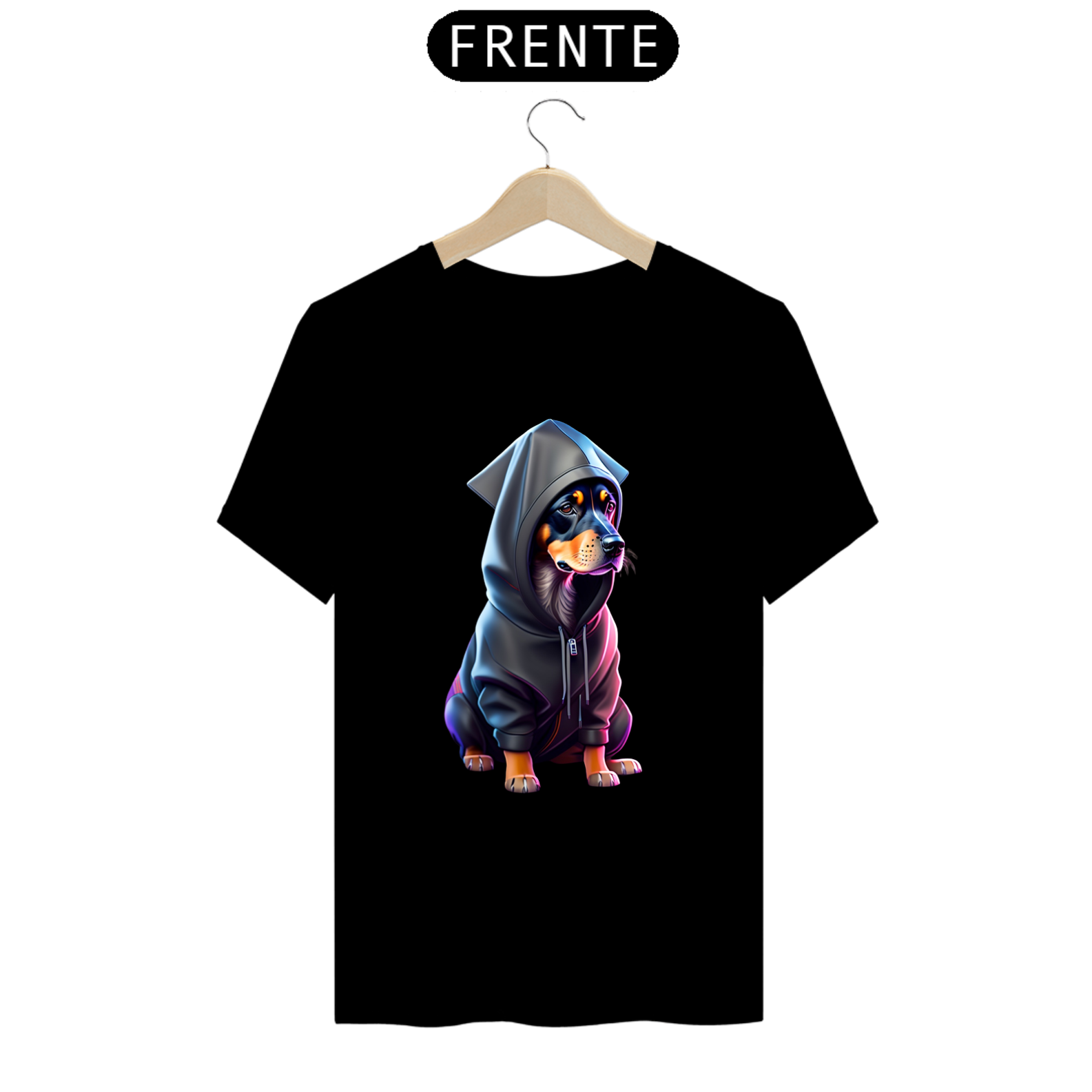 Nome do produto  Camiseta t-shirt clássic com doguinho