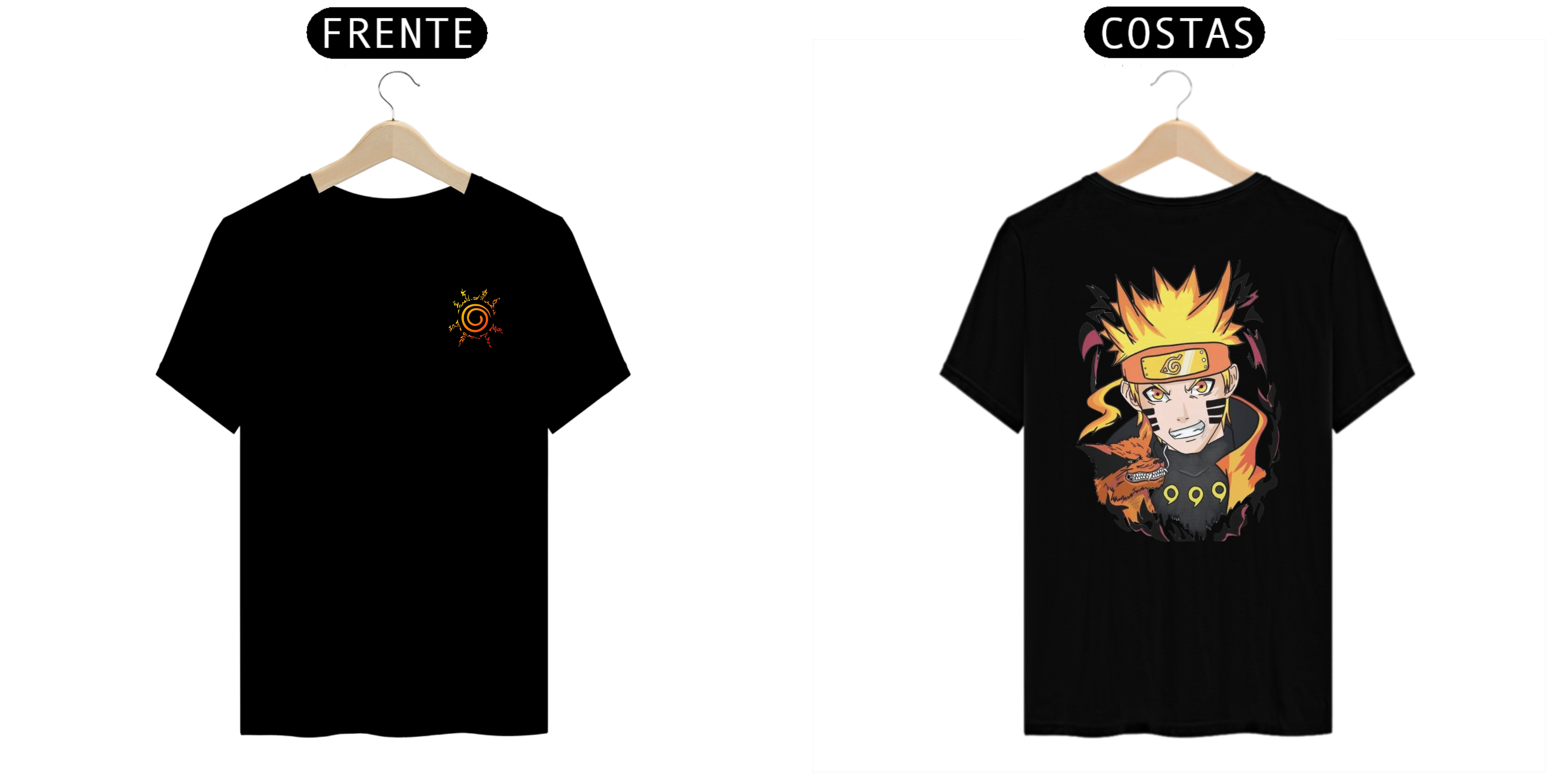 Nome do produto  Camiseta t-shirt clássic NARUTO