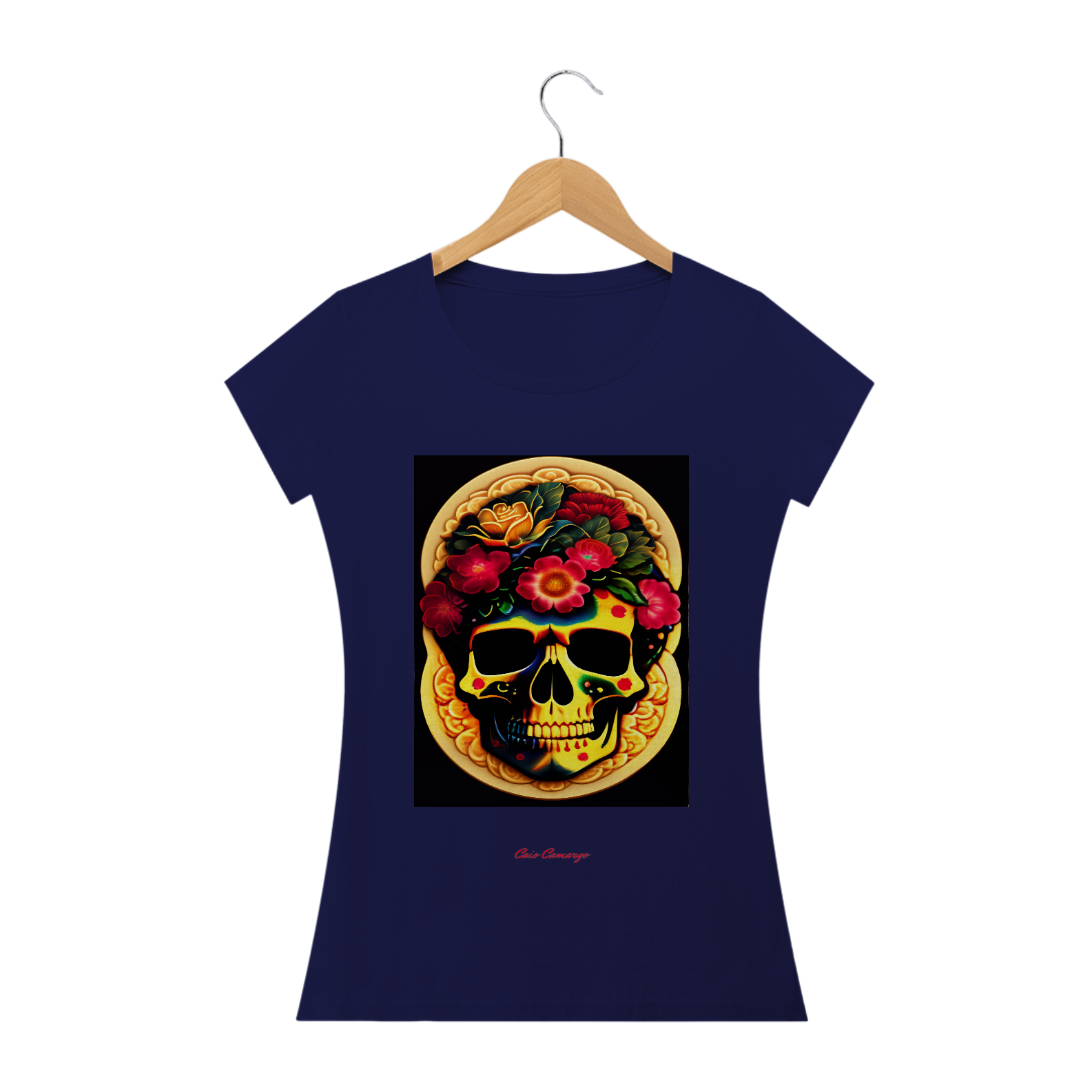 Baby long Old Skull Flowers