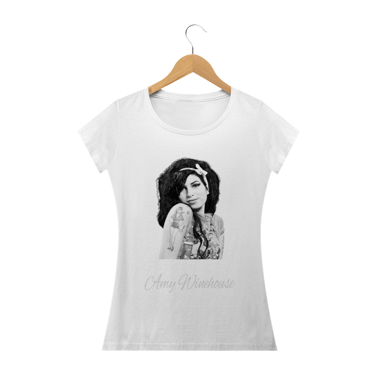 Camiseta Baby Long Amy Winehouse