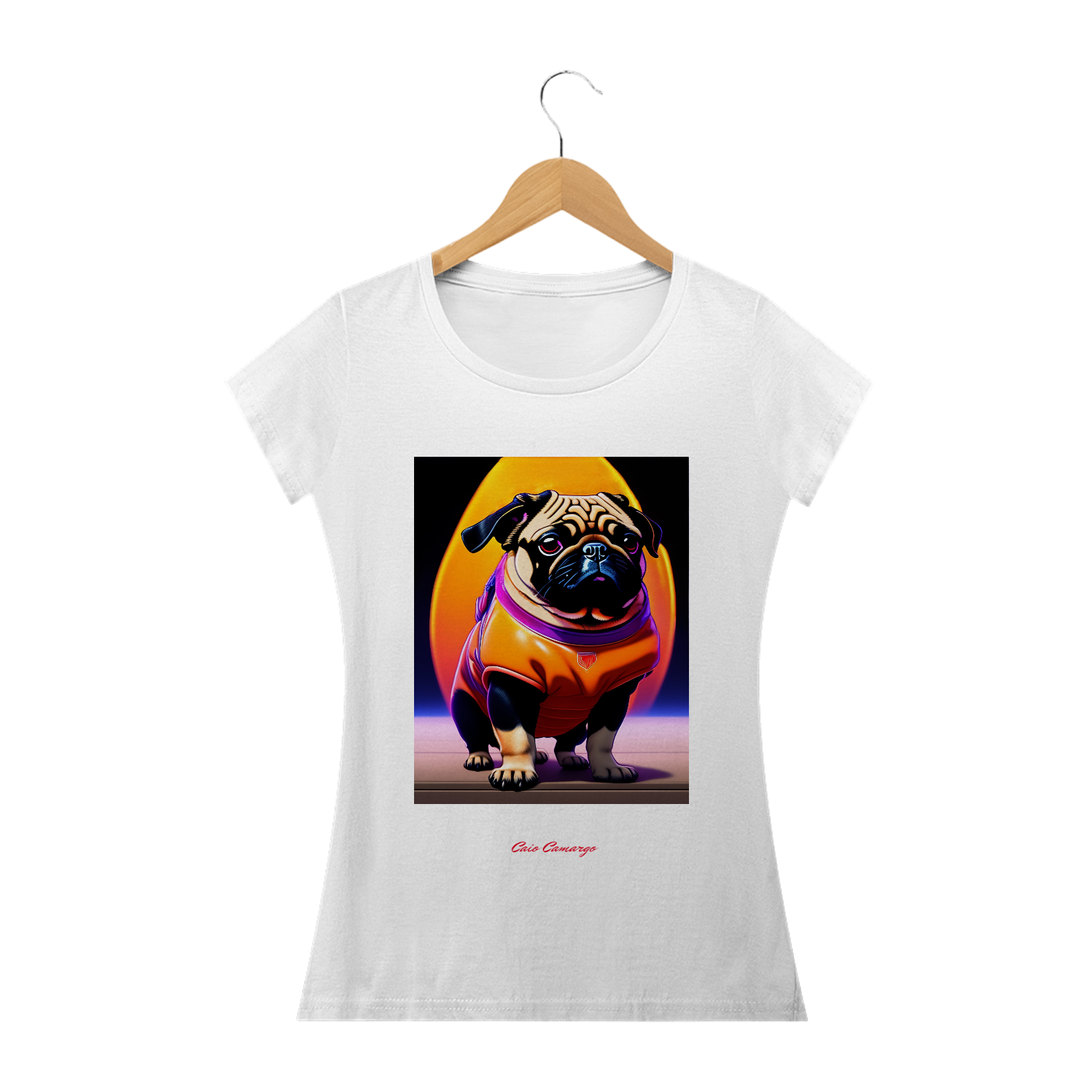 Camiseta Baby Long PUG
