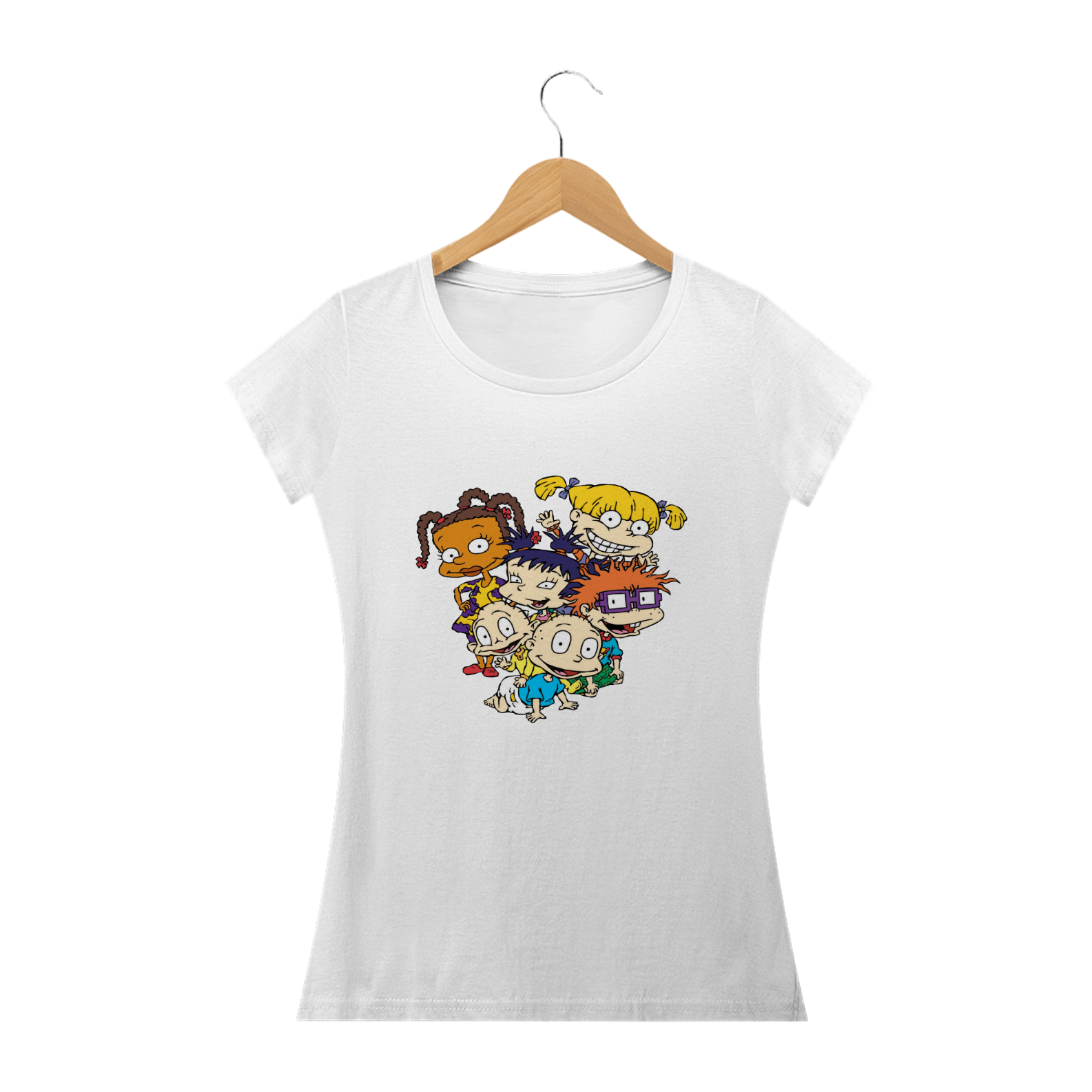 Camiseta Baby Long Rugrats Os anjinhos