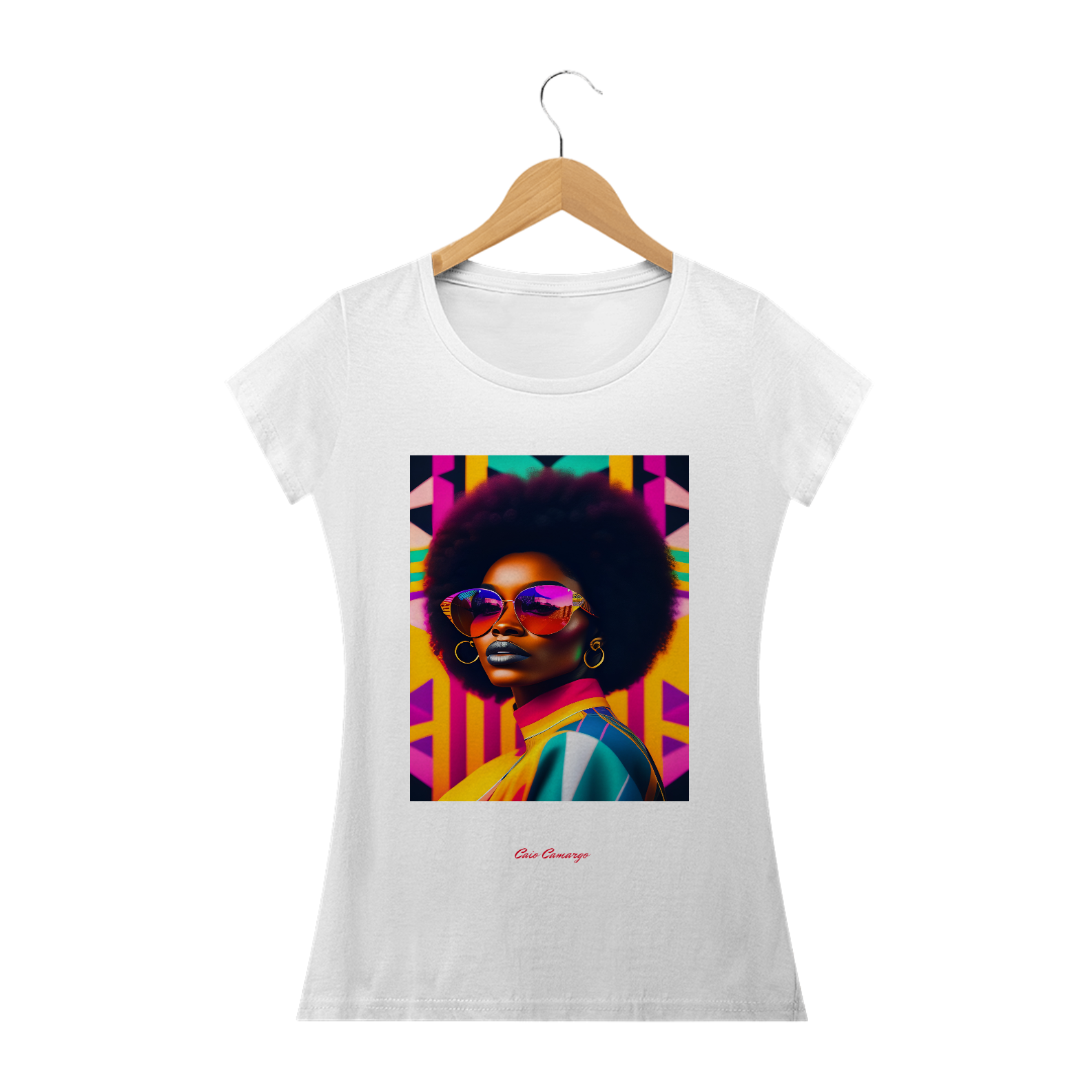 Camiseta Baby long African AI