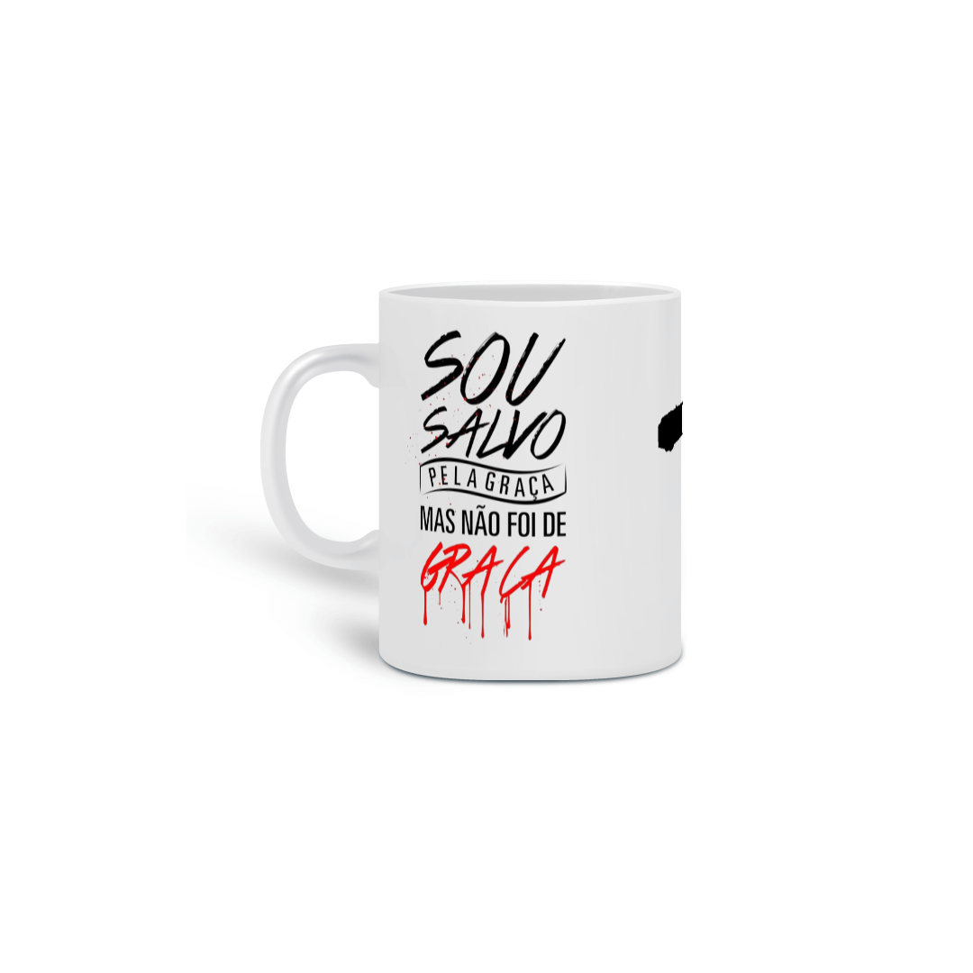 estampa evangélica caneca