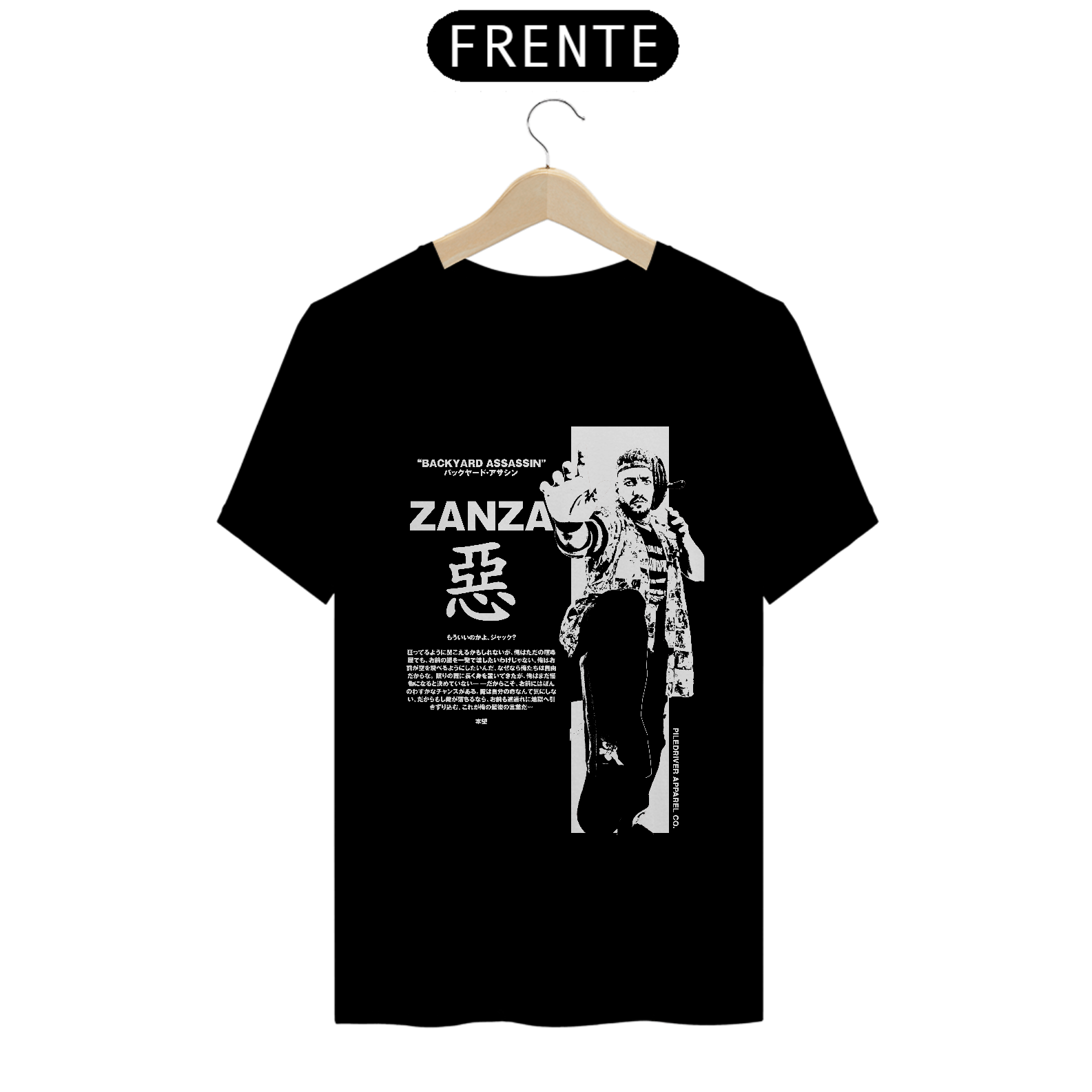 Camiseta APW - Zanza Crazy Apple